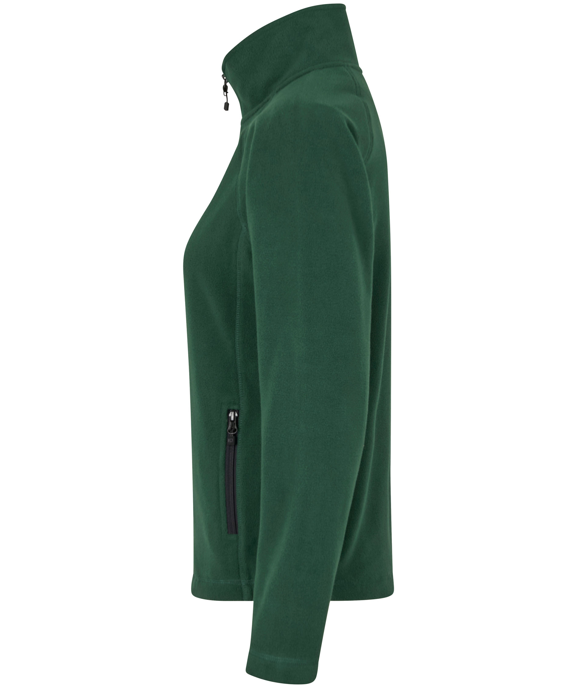 ID microfleece women's cardigan, Bottle Green, large image number 2