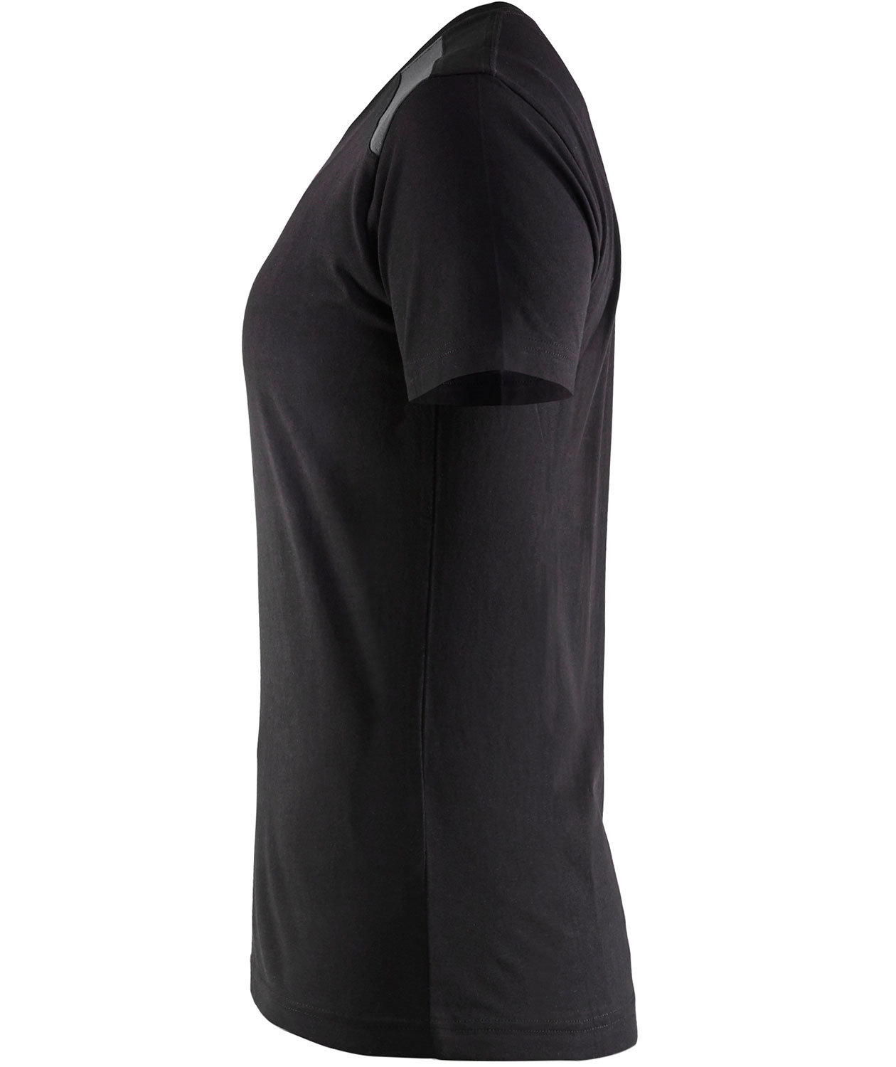 Bl&aring;kl&auml;der dame T-shirt, Sort/M&oslash;rkegr&aring;, large image number 2