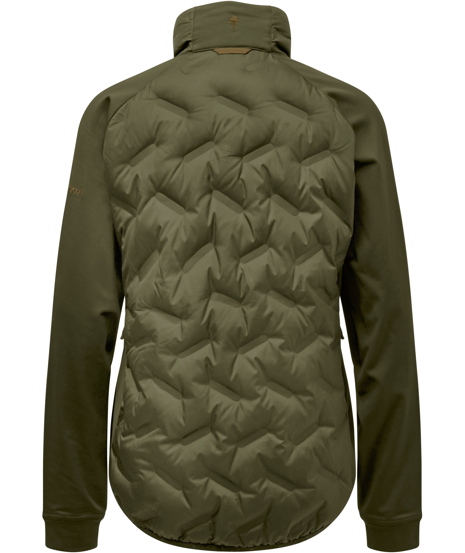 Pinewood&nbsp;Abisko Insulation dame hybridjakke, Olive green, large image number 2