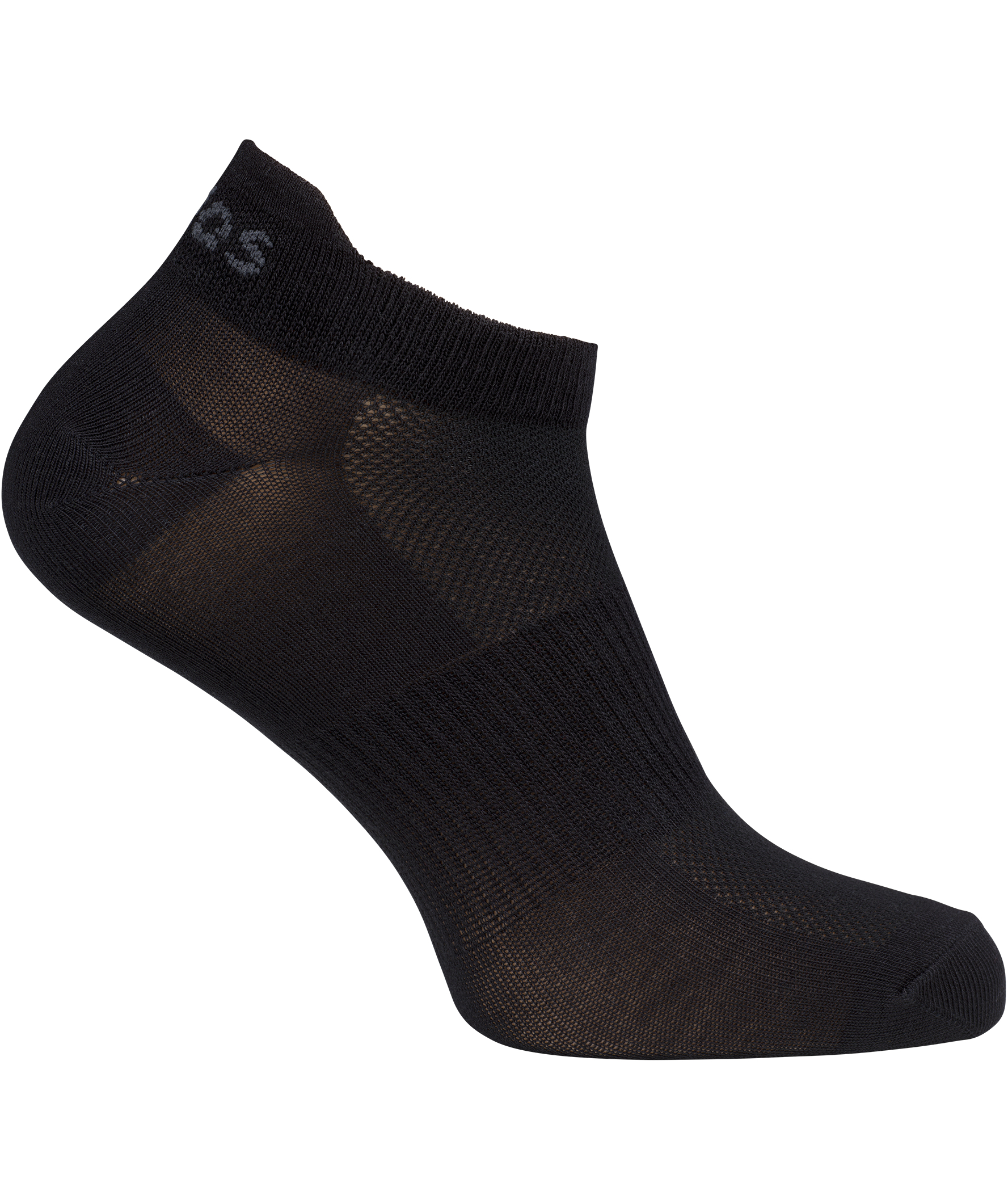 Jalas 2-pack ankelstrumpor, Svart