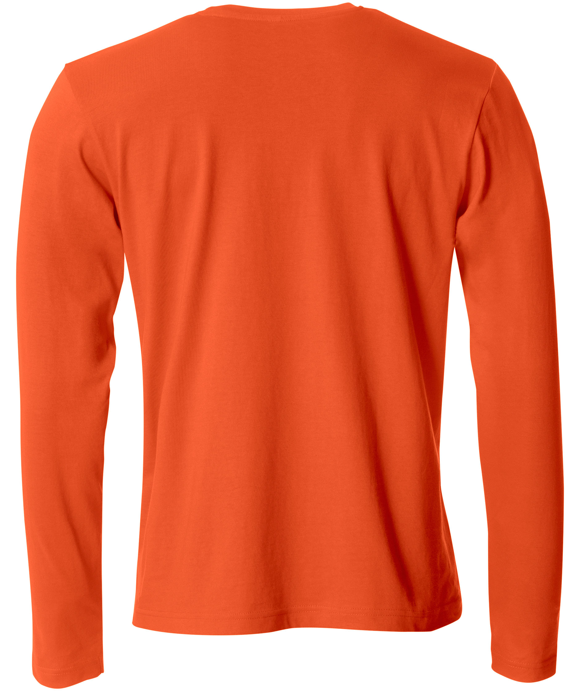 Clique Basic-T long-sleeved t-shirt, Blood orange, large image number 1