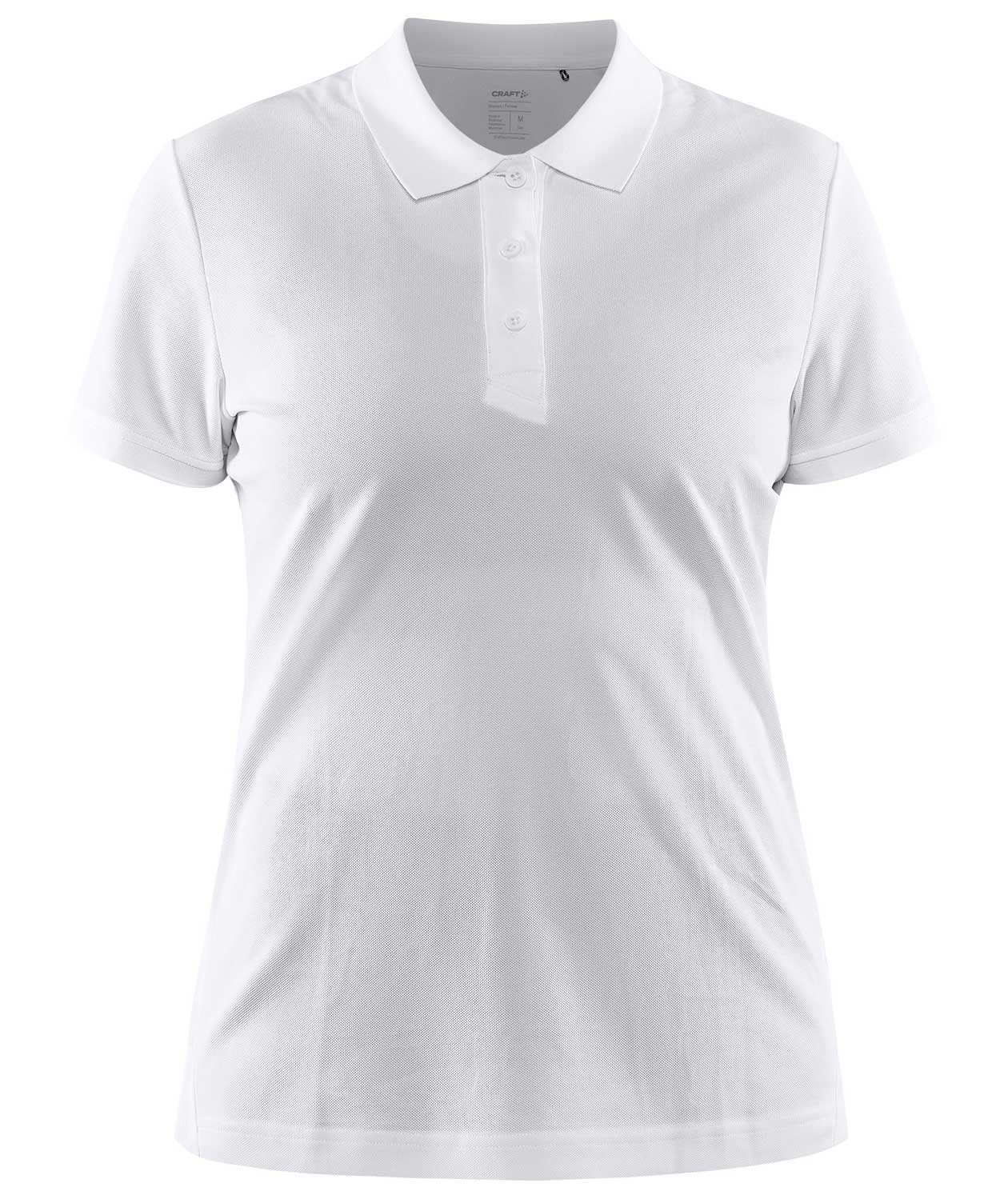 Craft Core Unify Damen Poloshirt, Wei&szlig;, Wei&szlig;, swatch