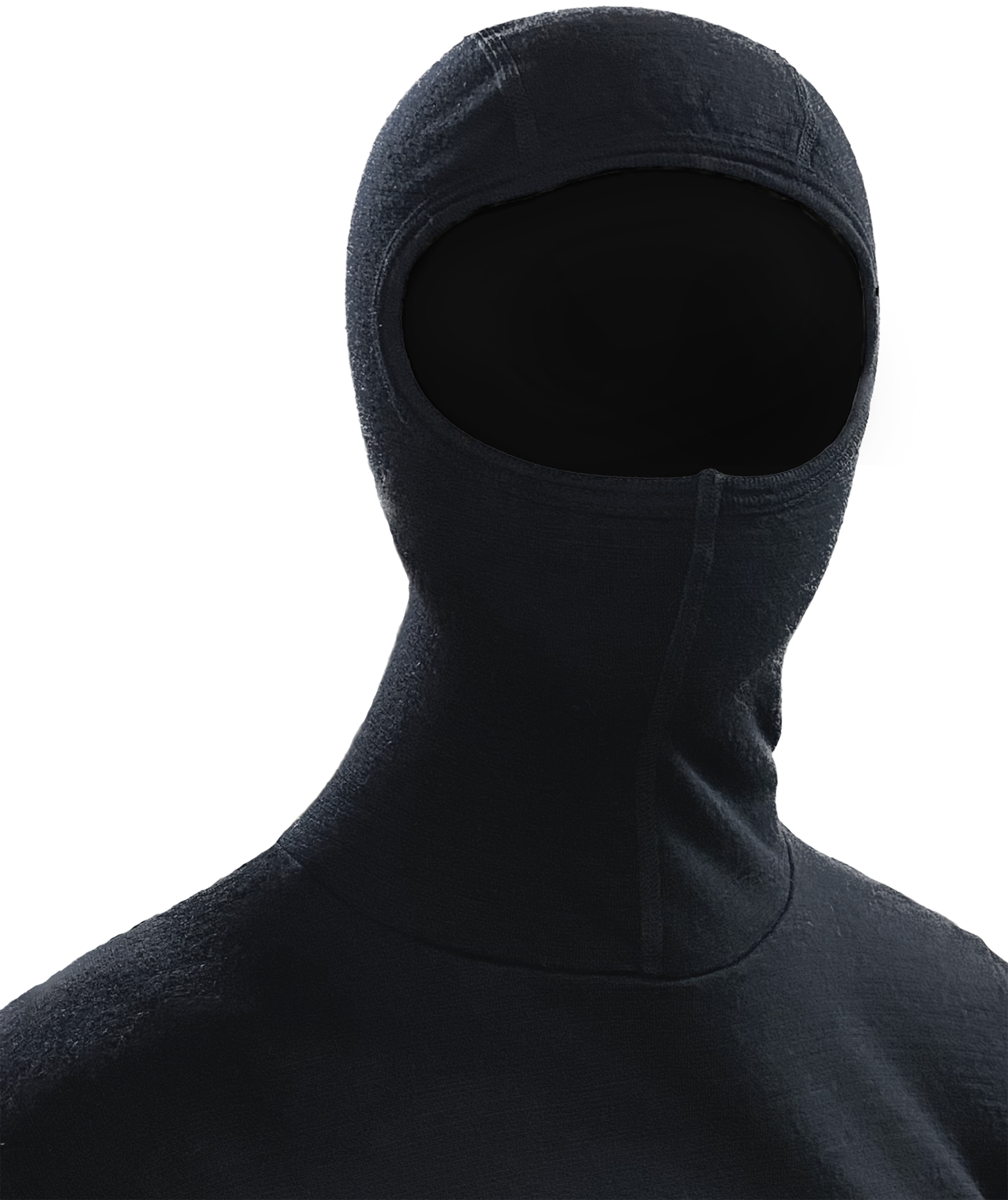 Tranemo FR l&aring;ng&auml;rmad underst&auml;llstr&ouml;ja med merinoull, Svart, large image number 2