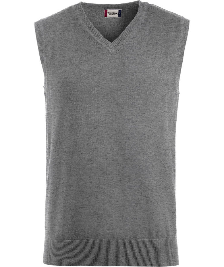 Clique Adrian slipover/v&auml;st, Gr&aring; Melange