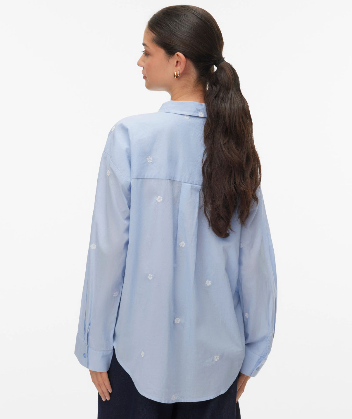 Vero Moda VMODONA dameskjorte, Brunnera Blue, large image number 2