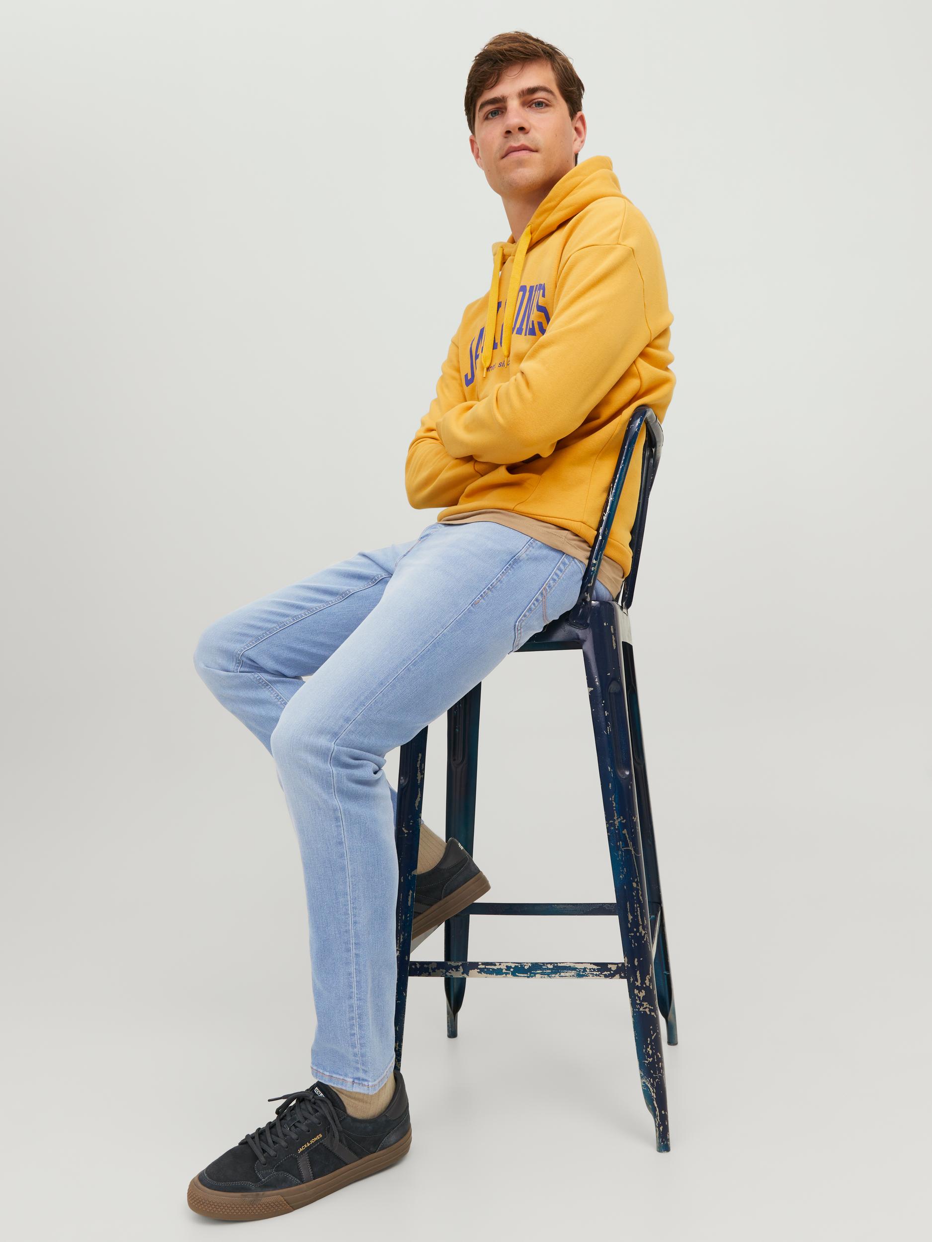 Jack & Jones JJIGLENN SQ 330 Jeans, Blue Denim, large image number 7