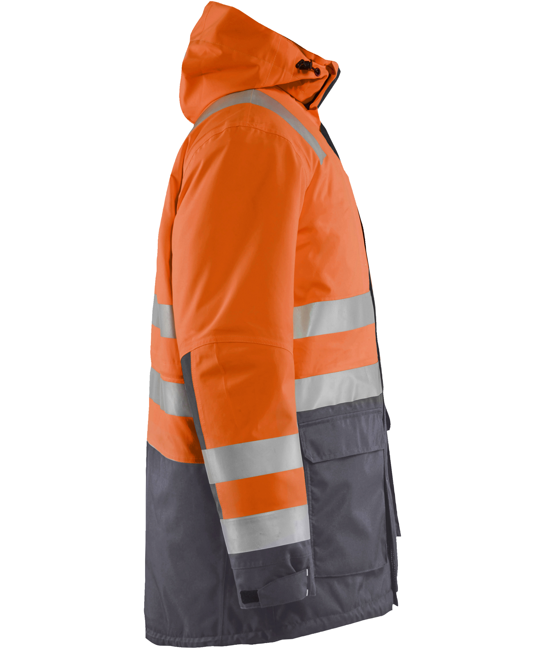 Bl&aring;kl&auml;der parka, Hi-Vis Orange/Medium Grey, large image number 2