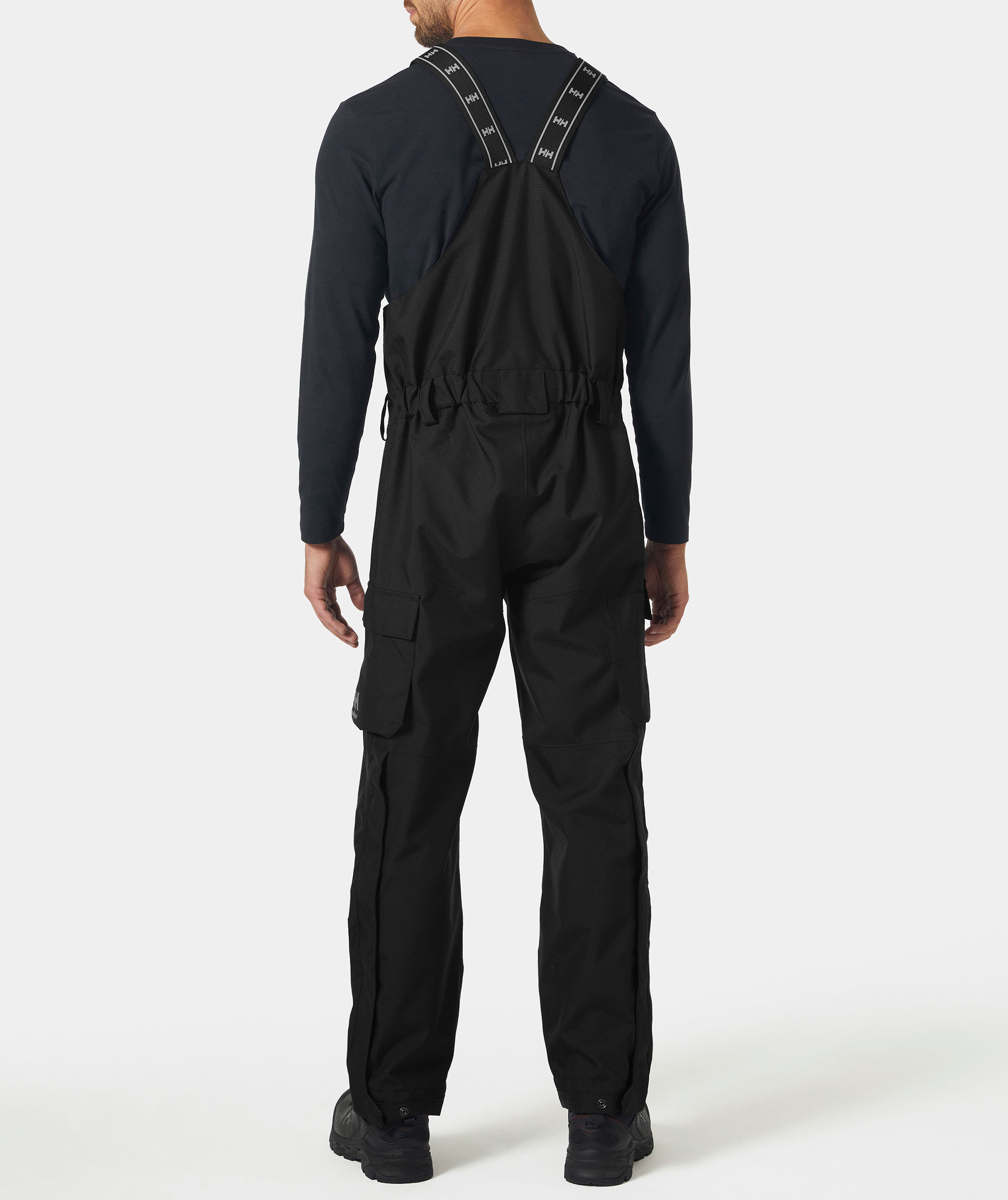 HH Oxford skallselebukse, Black, large image number 3