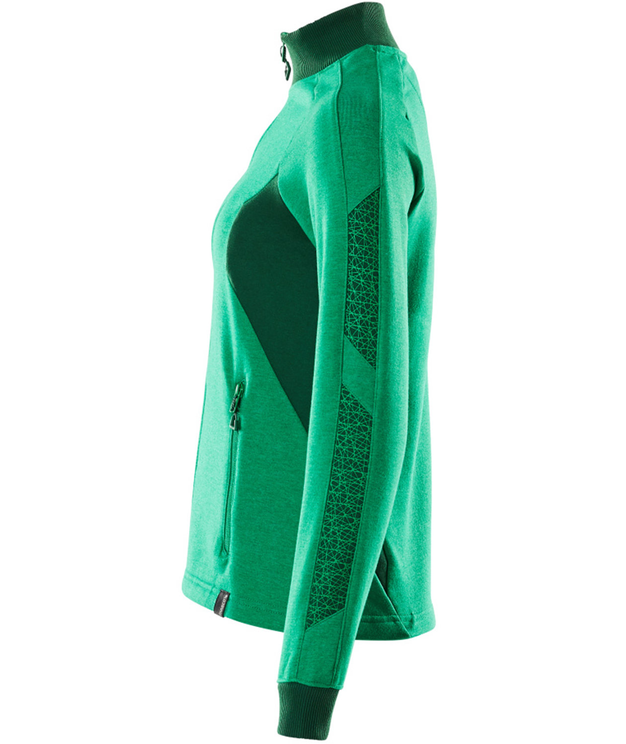 Mascot Accelerate dame cardigan, Gr&aelig;sgr&oslash;n/gr&oslash;n, large image number 3