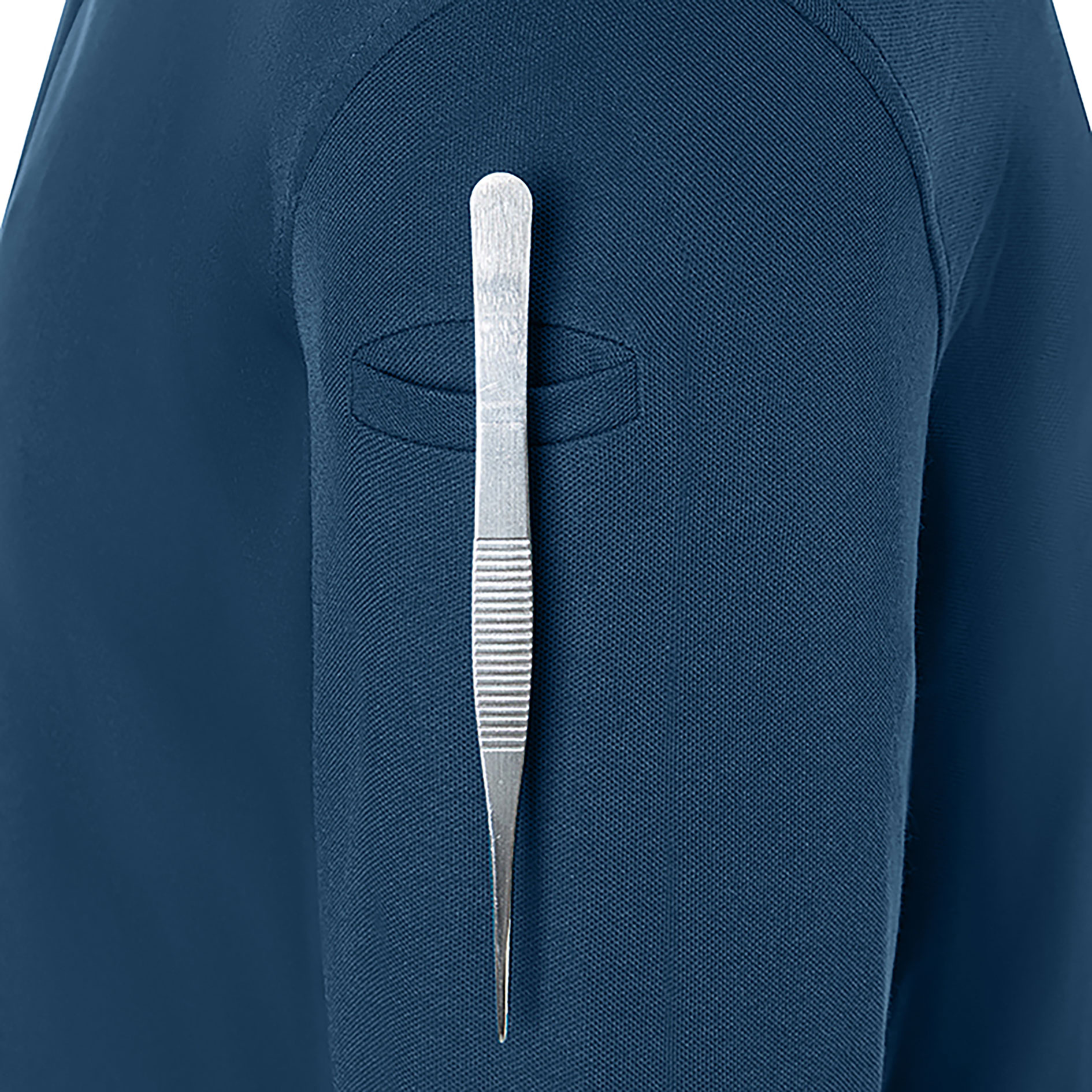 Karlowsky DIAMOND CUT&reg; Avantgarde kokkejakke, Steel Blue, large image number 5