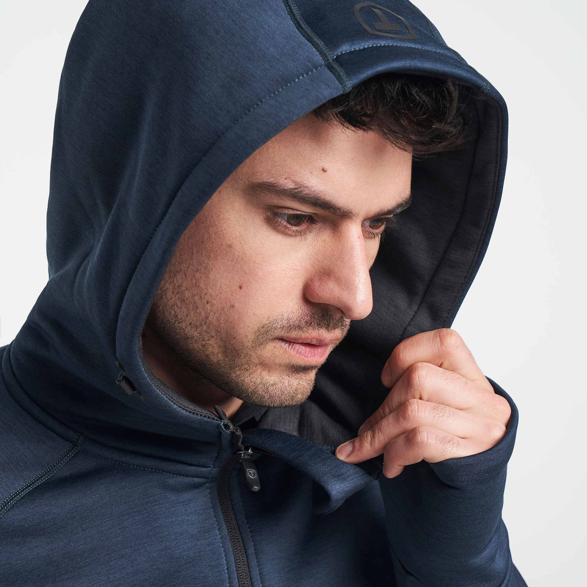 Tenson TXlite Hoodie mit Rei&szlig;verschluss, Dark blue, large image number 5