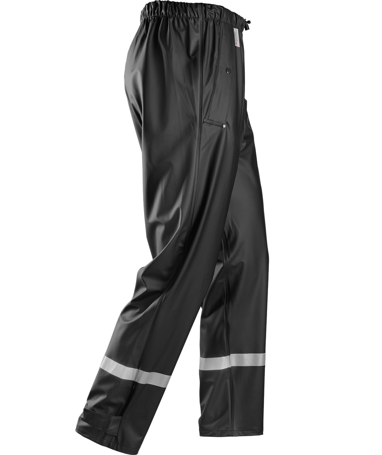 Snickers PU regnbukse, Svart, large image number 3