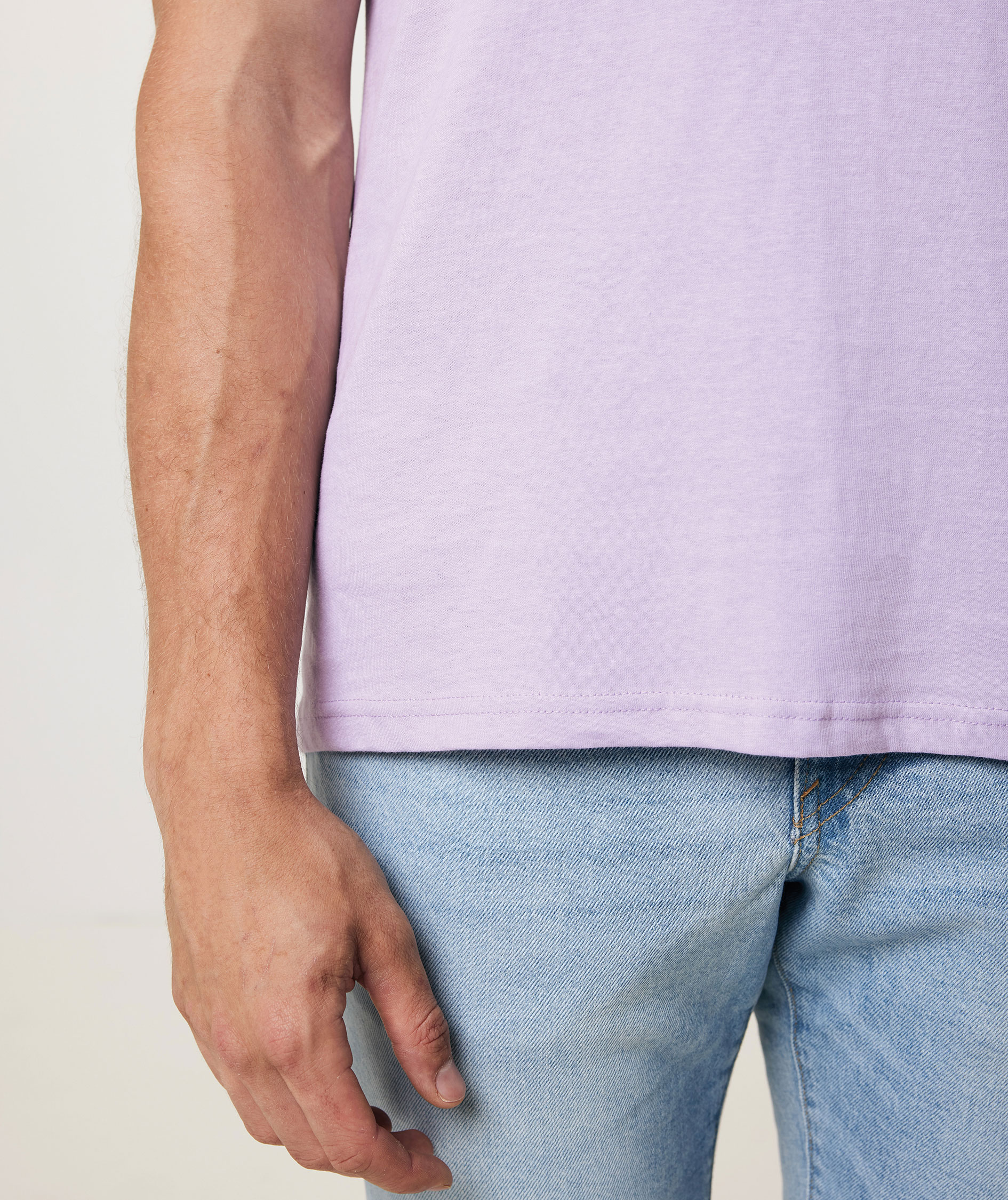 Iqoniq Brett T-shirt, Lavender, large image number 6