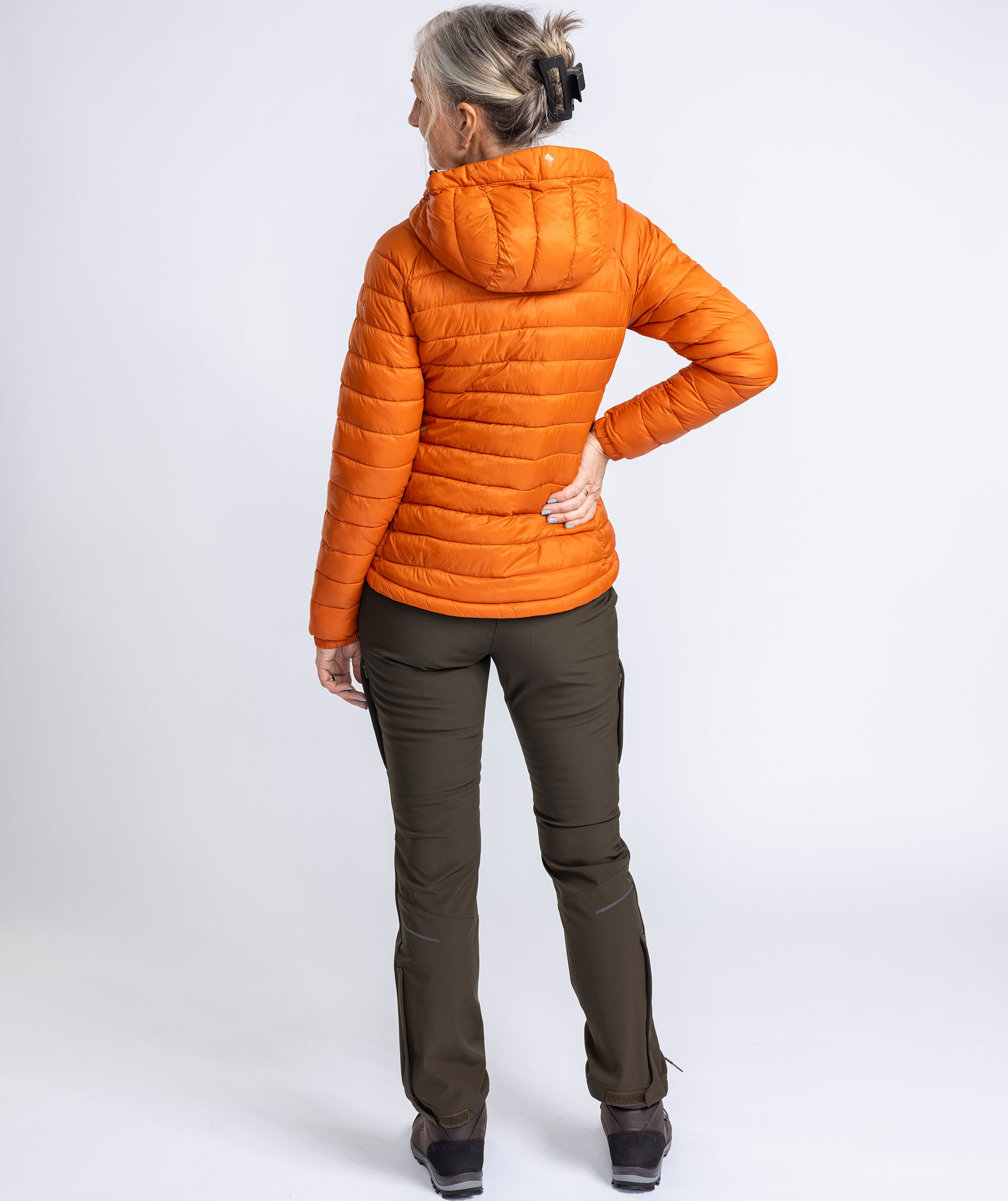 Pinewood&nbsp;Abisko Insulation vatteret damejakke, Burned Orange, large image number 12
