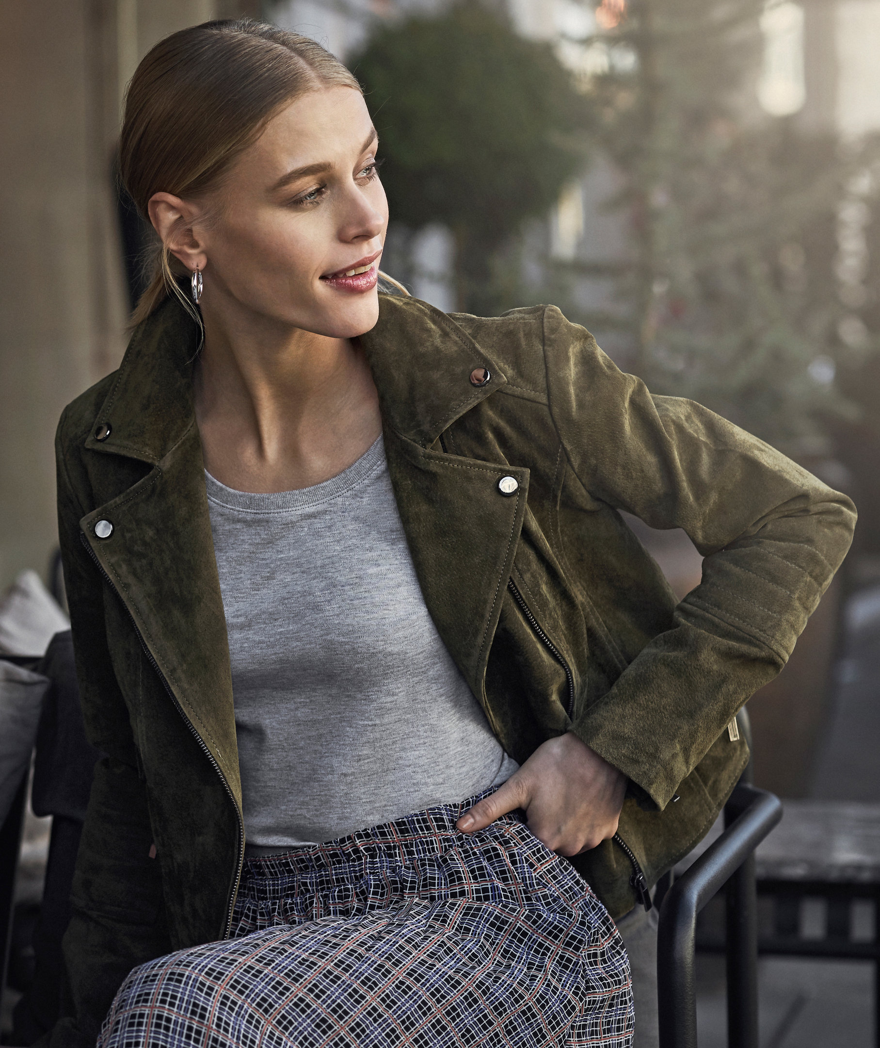 Seven Seas Damen T-Shirt, Light Grey Melange, large image number 4