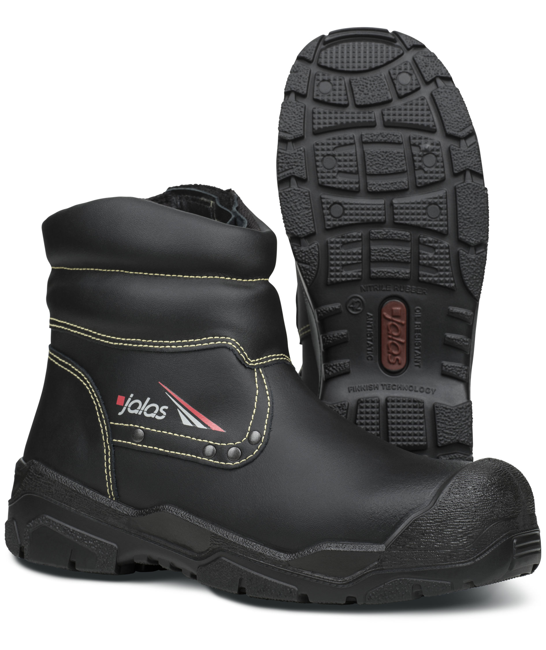 Jalas 1668W Gran Premio skyddsst&ouml;vlar S3, Svart