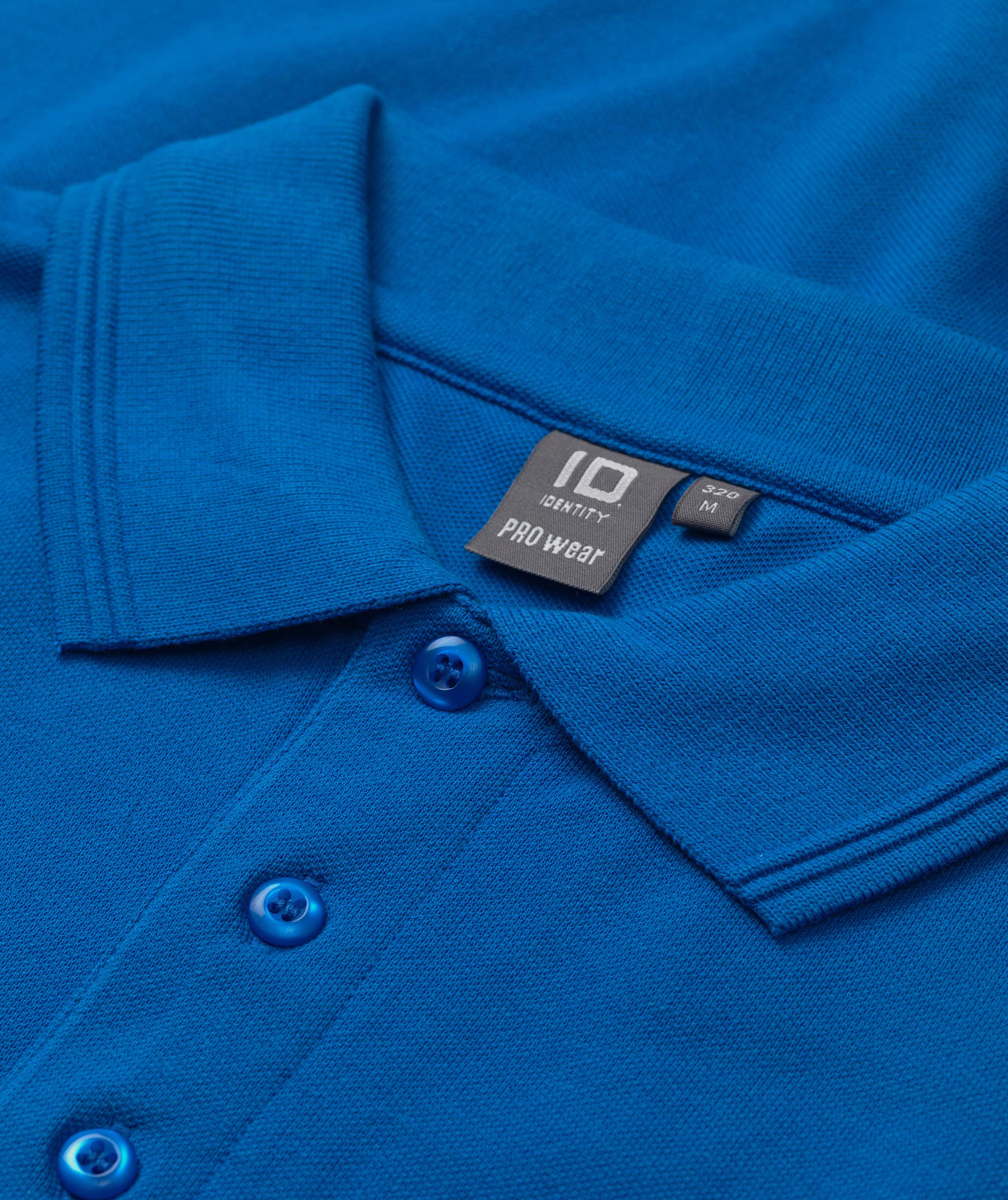 ID PRO Wear Polo shirt with chest pocket, Azure, large image number 3