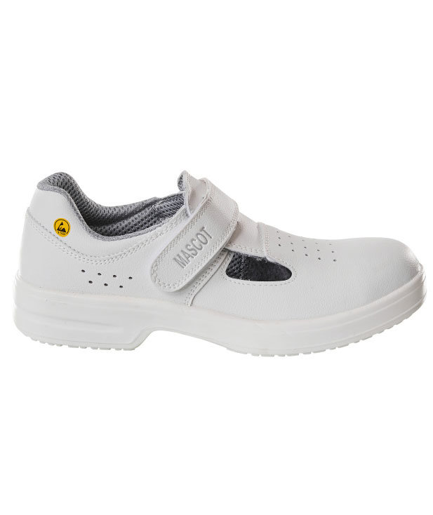 Mascot Clear skyddssandaler S1 dam, Vit