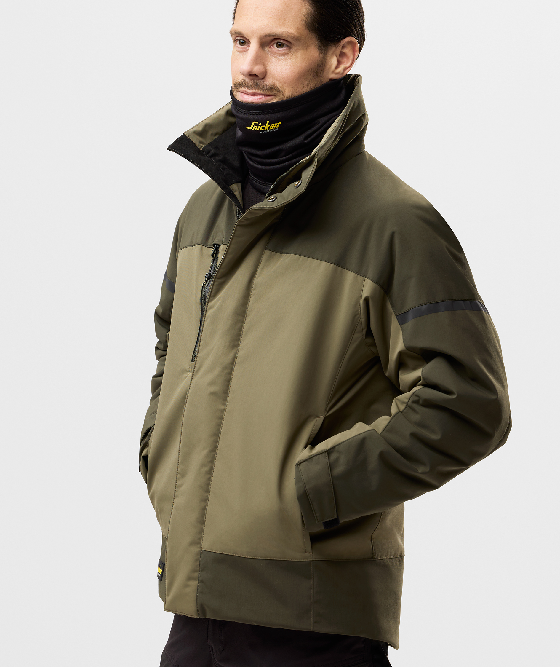 Snickers Polartec&reg; halsv&auml;rmare 9046, Black/Black, Black/Black, large image number 2