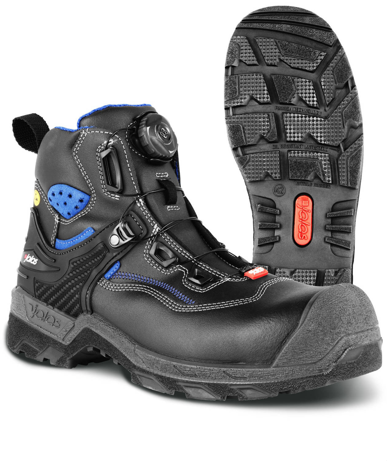 Jalas 1268 Heavy Duty skyddsk&auml;ngor S3, Svart