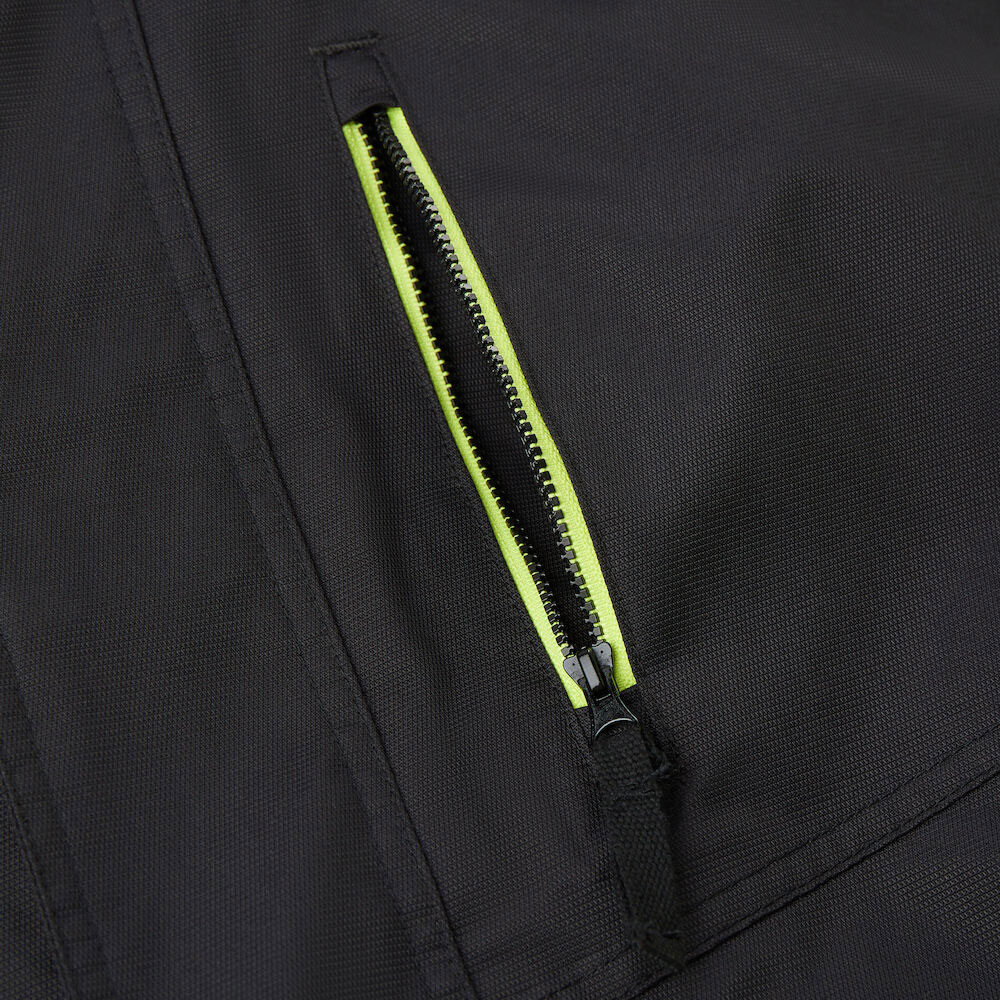 Engel Cargo vinterjakke, Sort/Gul, large image number 4