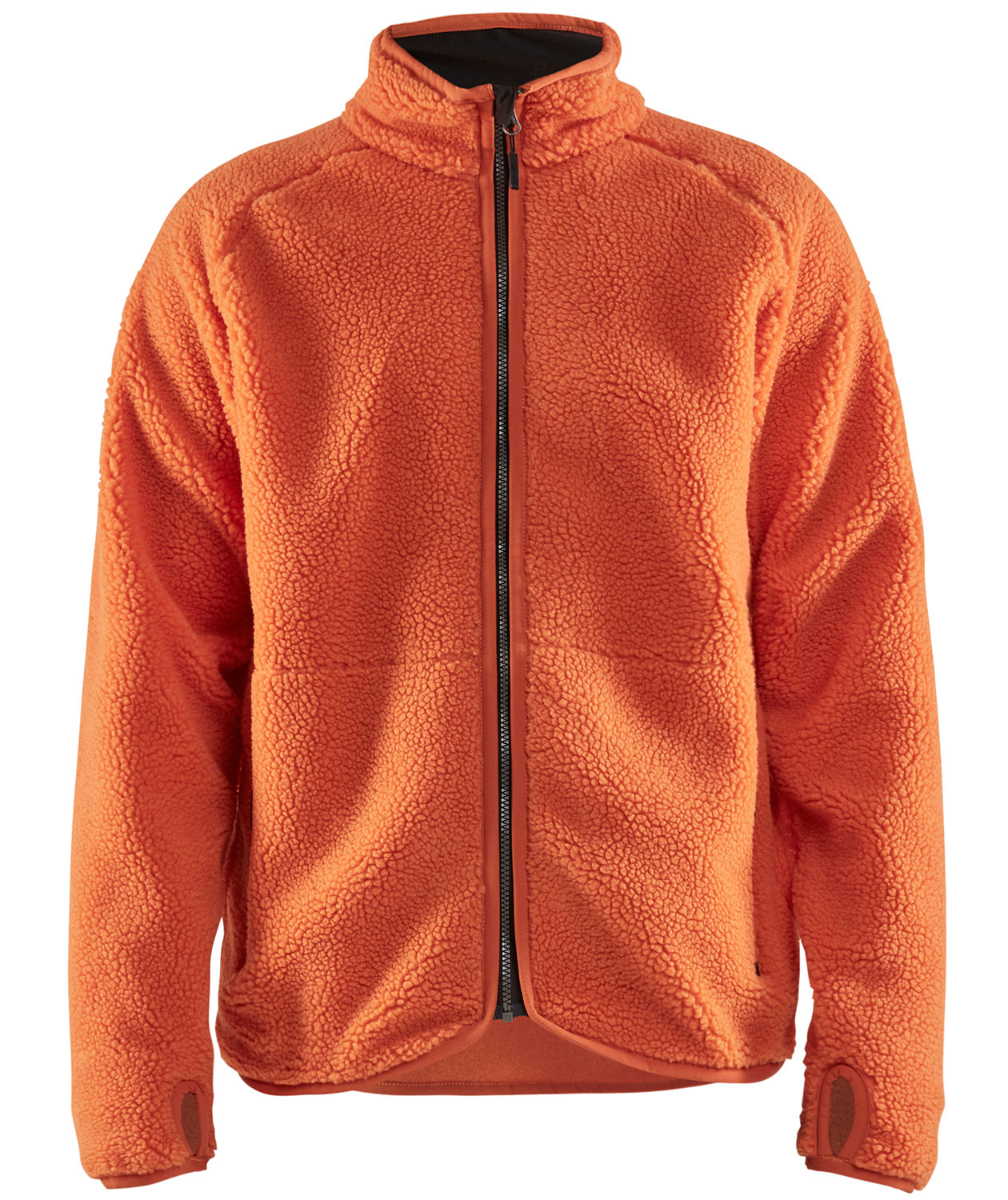 Bl&aring;kl&auml;der p&auml;lsfiberjacka, Orange