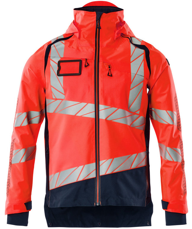 Mascot Accelerate Safe skalljakke, Hi-Vis R&oslash;d/M&oslash;rk Marine, Hi-Vis R&oslash;d/M&oslash;rk Marine, swatch