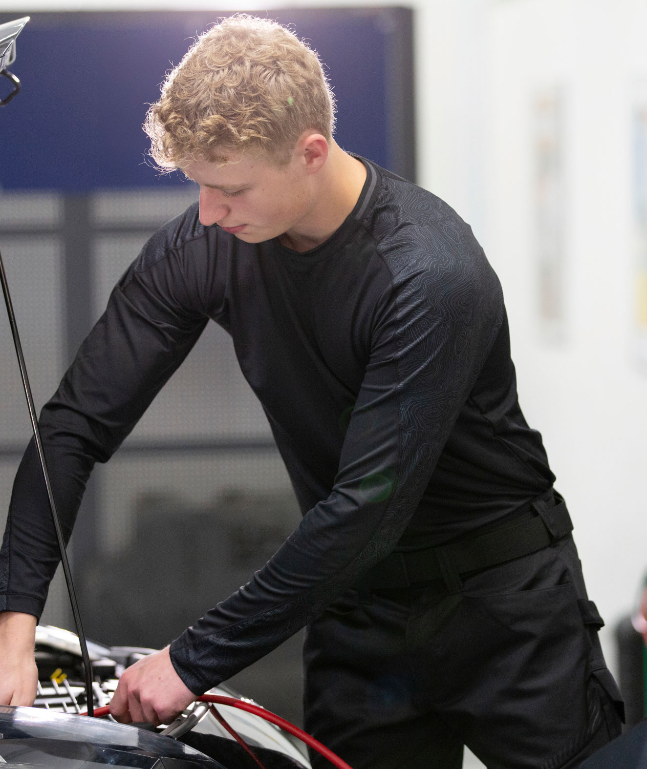 Mascot Customized langermet T-skjorte, Svart, large image number 1