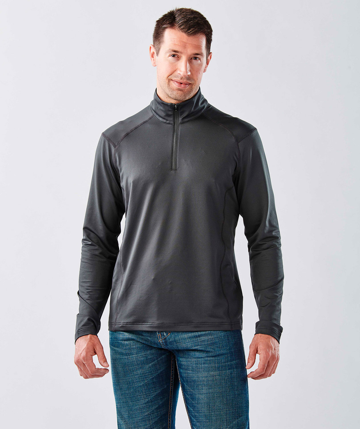 Stormtech Augusta baselayer sweater, Carbon