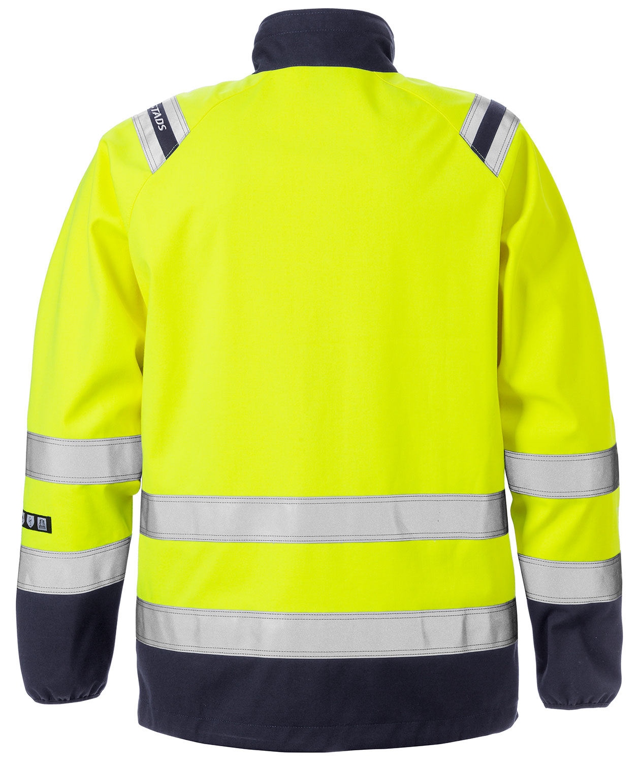 Fristads Flamestat dame softshelljakke 4076, Hi-Vis gul/marine