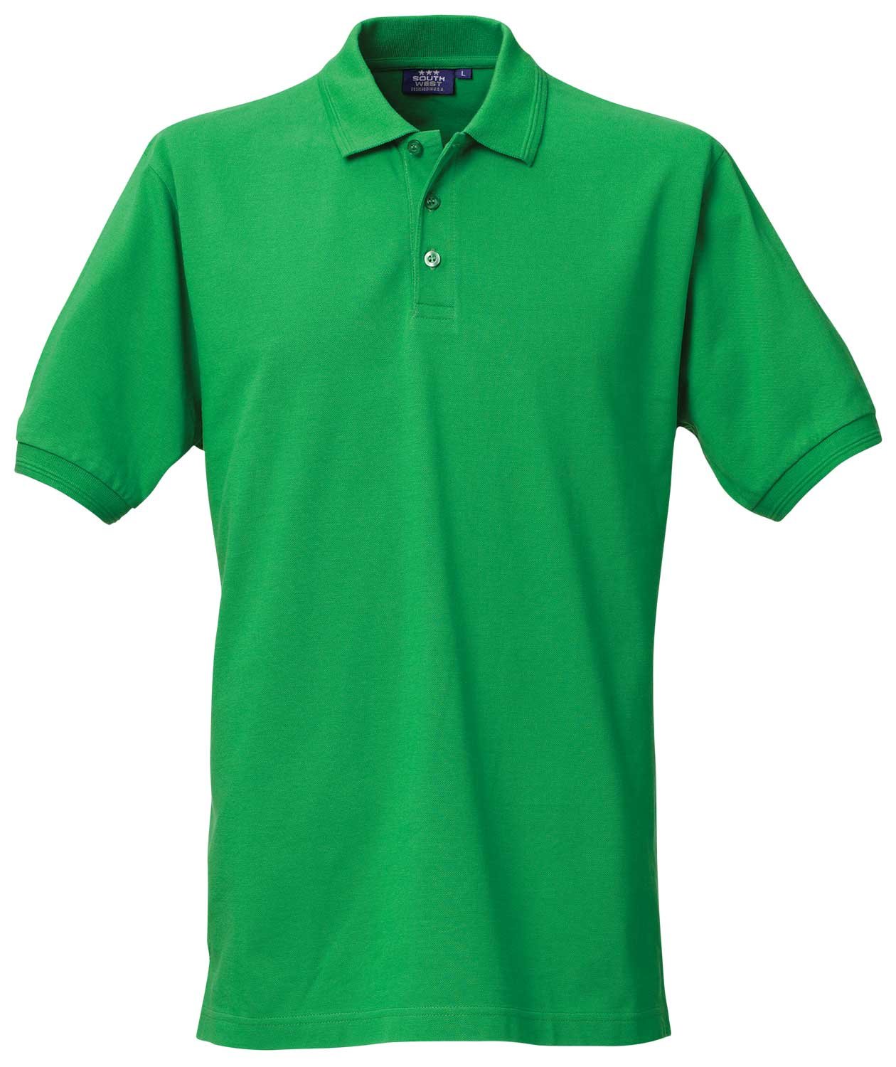 South West Coronado polo T-shirt, Klar Gr&oslash;n