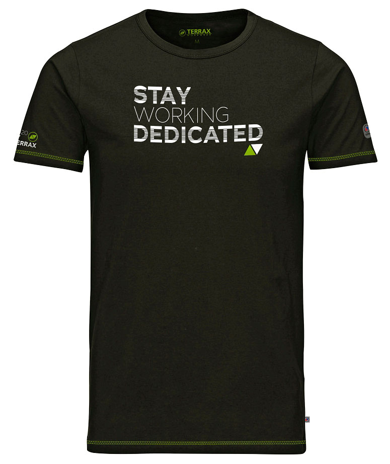 Terrax T-shirt, M&ouml;rkgr&ouml;n, M&ouml;rkgr&ouml;n, swatch