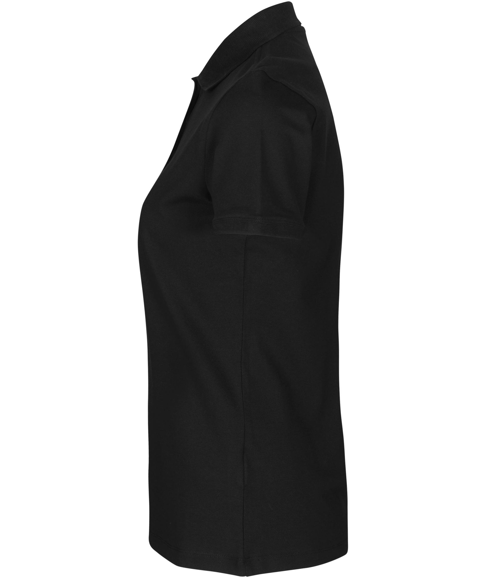 ID &oslash;kologisk dame polo T-shirt, Sort, large image number 2