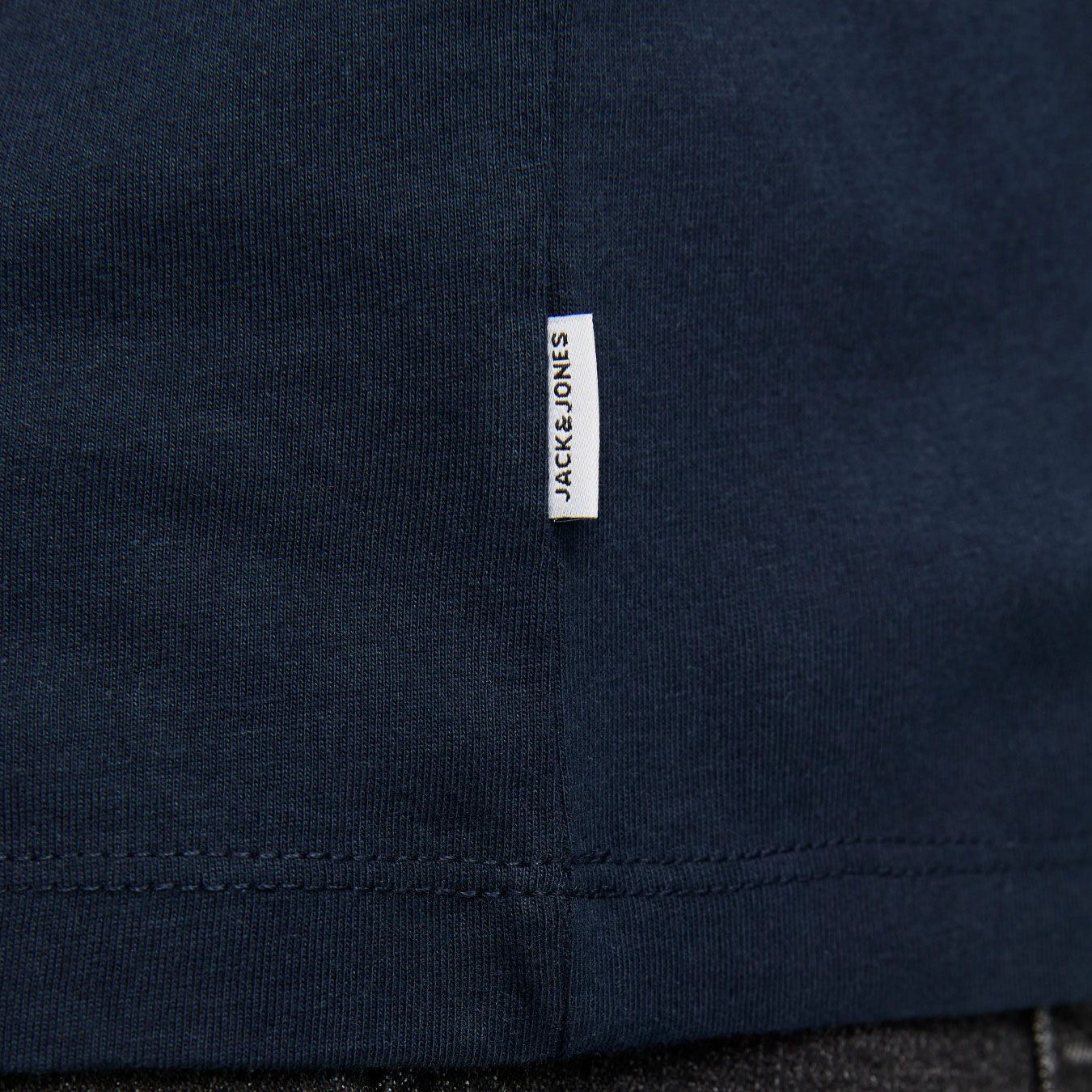 Jack & Jones JJEORGANIC Basic Plus Size T-Shirt, Navy Blazer, large image number 5