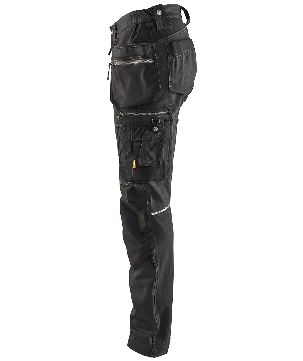 Bl&aring;kl&auml;der women's craftsman trousers, Black, large image number 3
