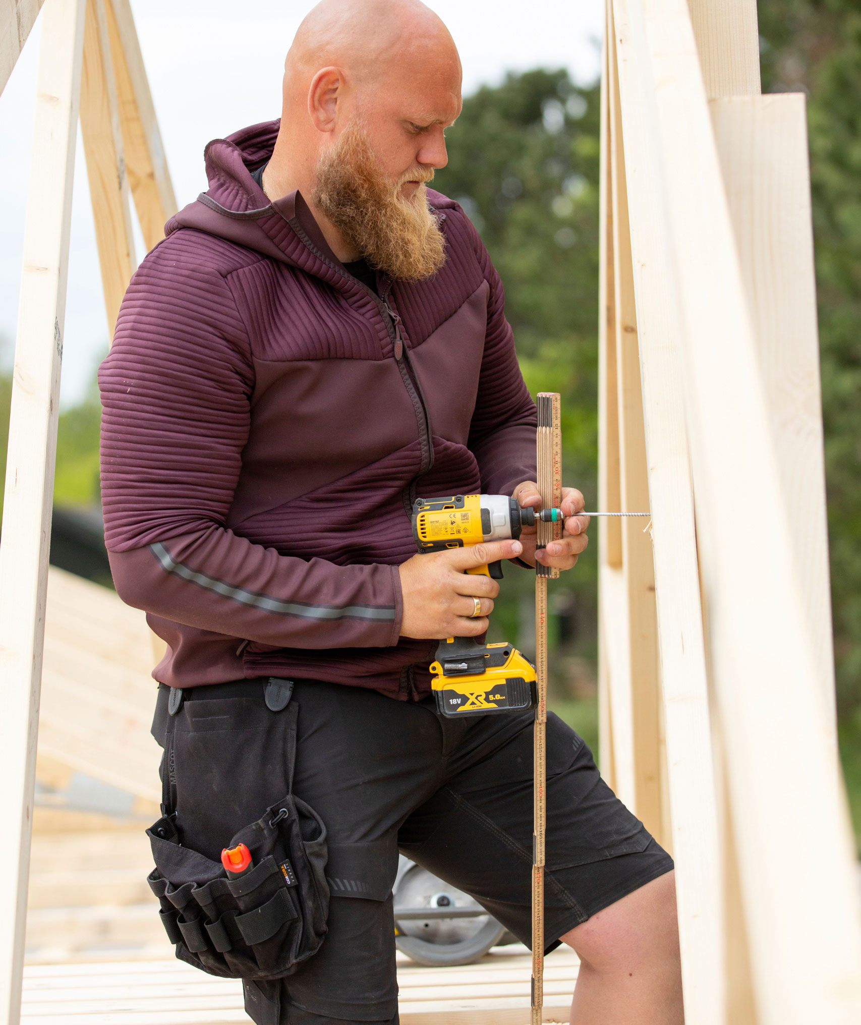 Mascot Customized fleecegenser, Bordeaux