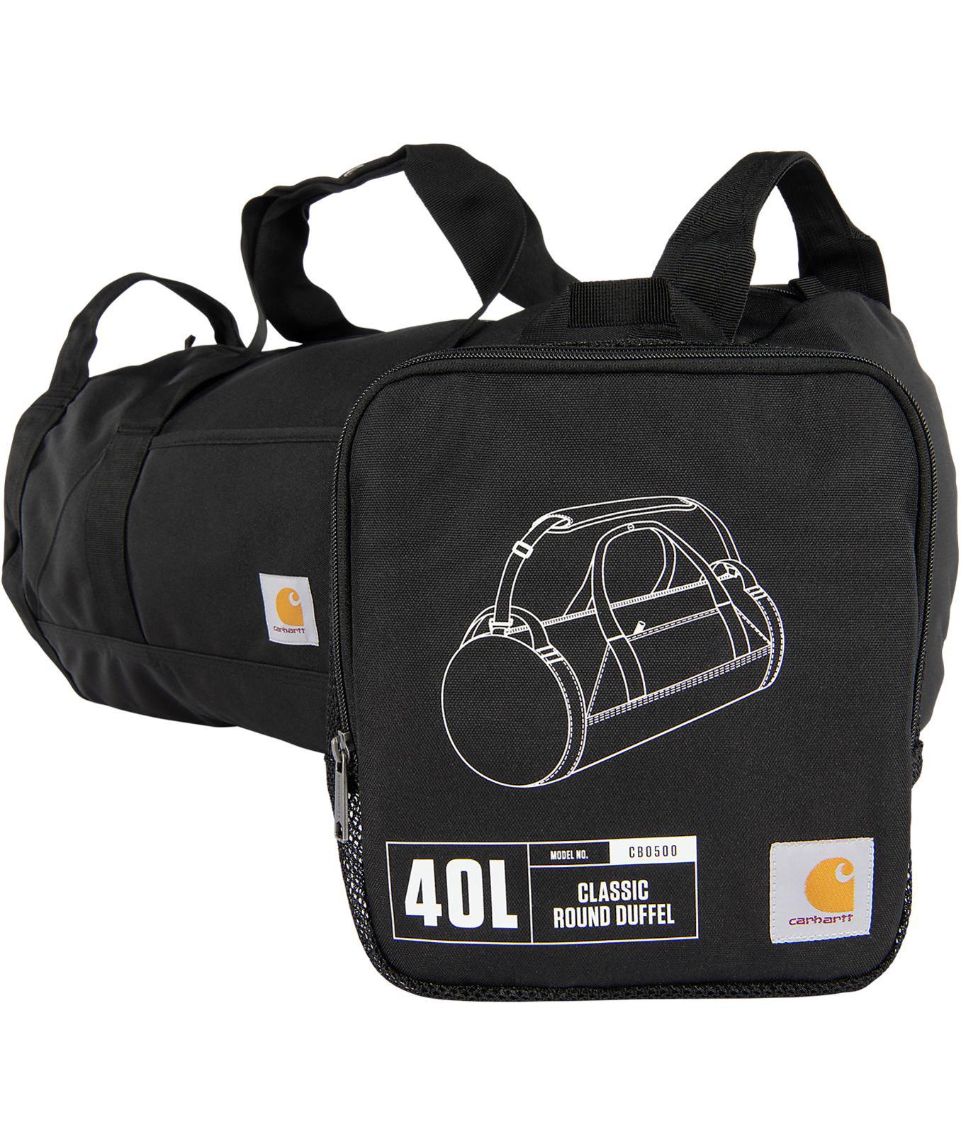 Carhartt Classic duffelbag 40L, Black, Black, large image number 6
