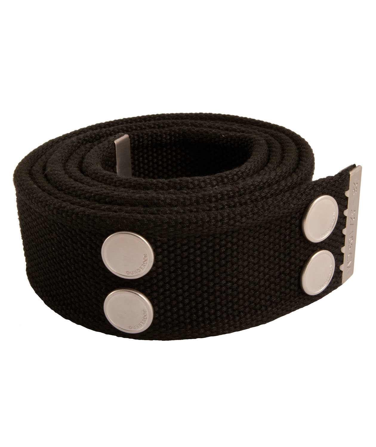 Dunderdon BE01 belt, Black/Chrome