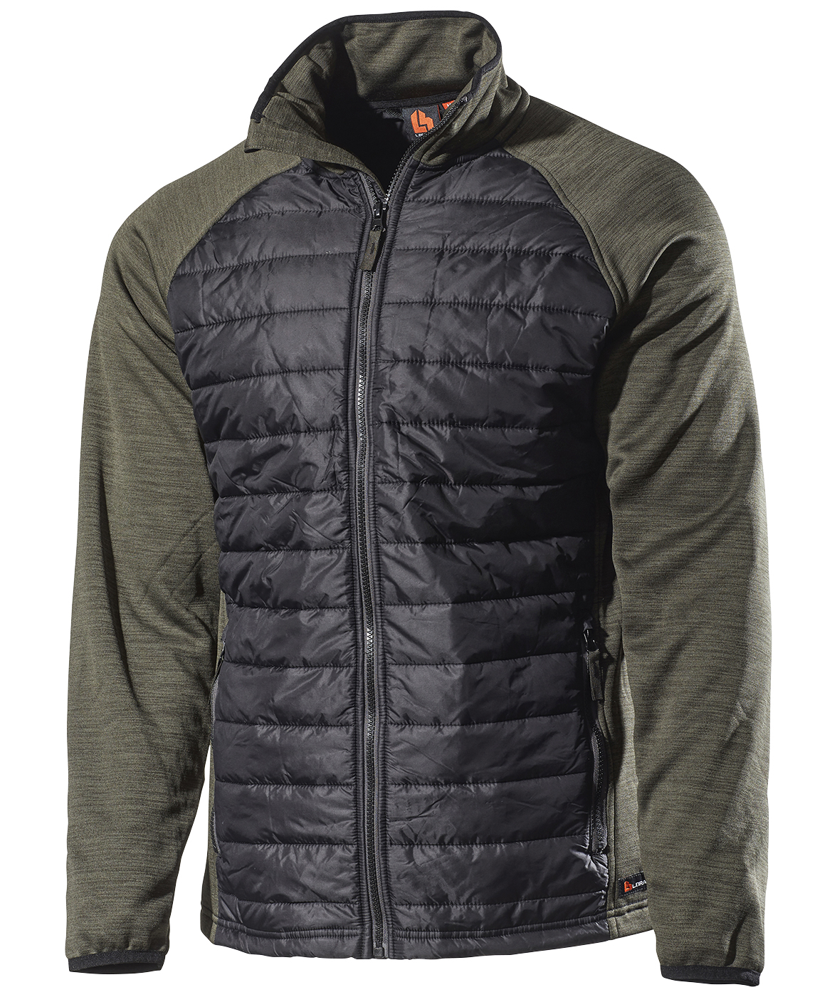 L.Brador&nbsp;hybridjakke 6090P, Sort/Gr&oslash;n