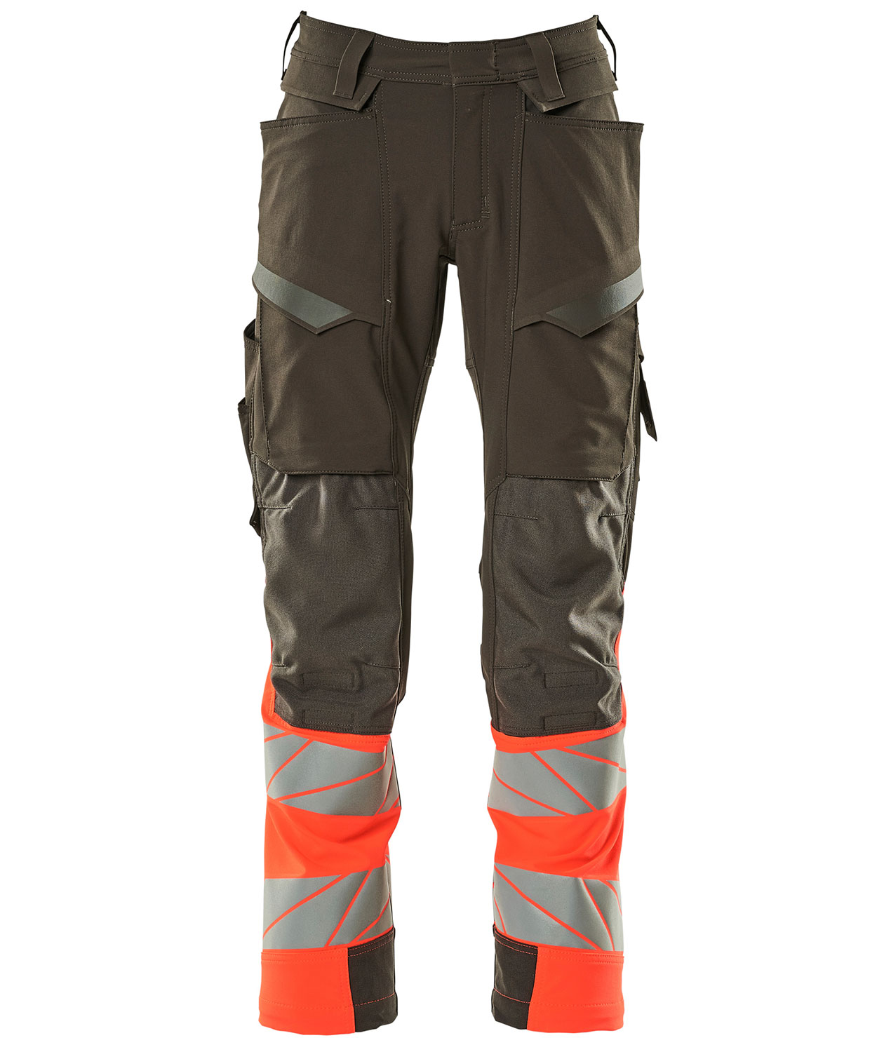 M&ouml;rk Antracit/Hi-vis r&ouml;d