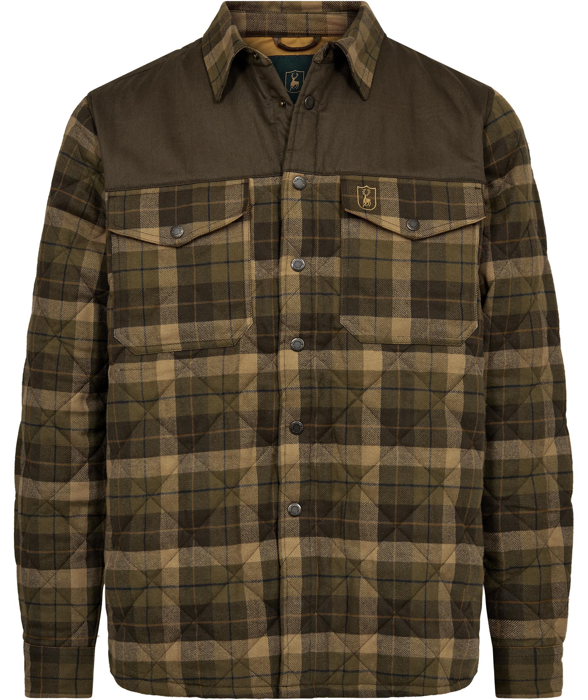 Deerhunter Elbert skjortejakke for barn, Brown Check, large image number 2
