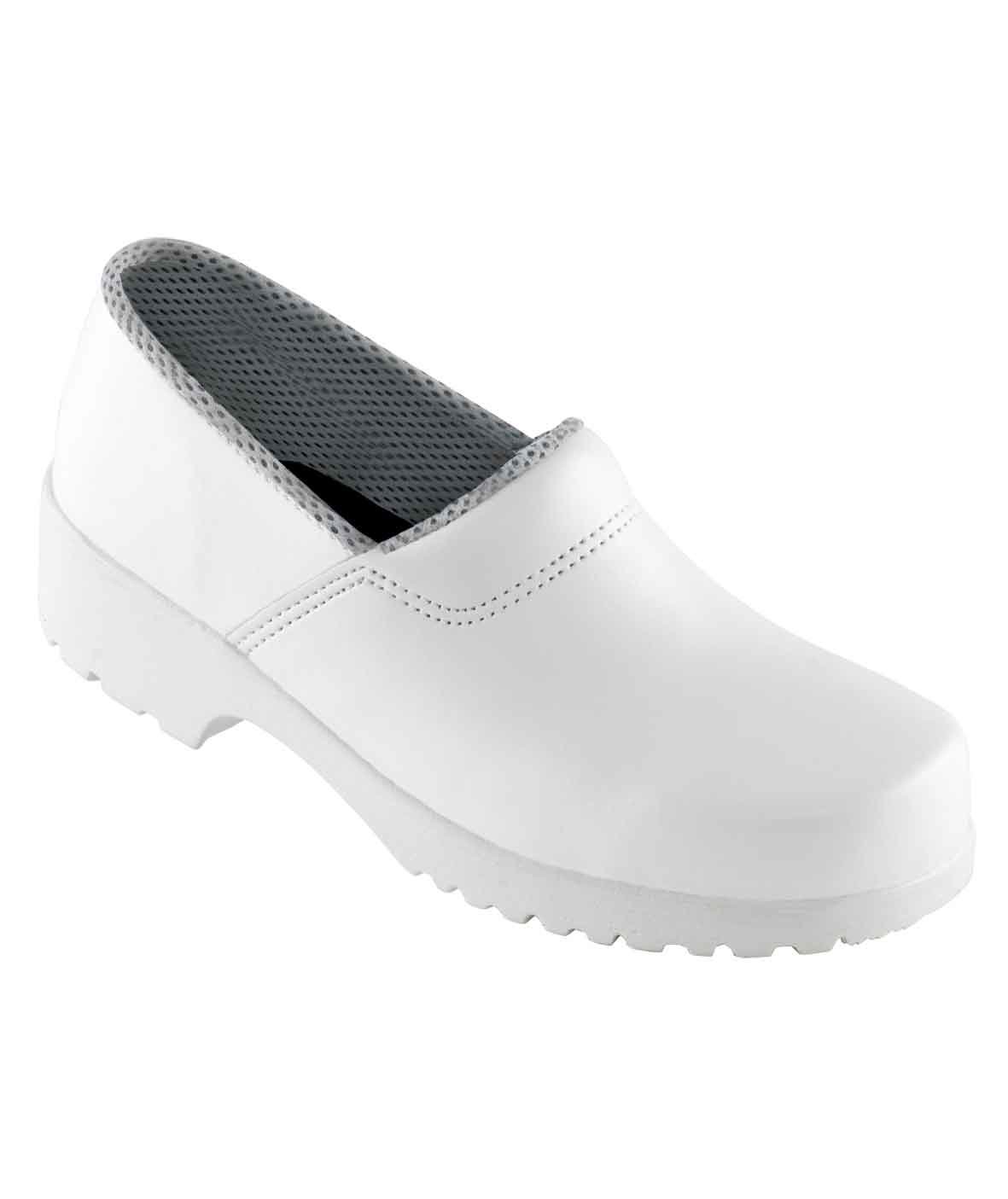 Euro-Dan Airlet Flex tr&aelig;sko med h&aelig;lkappe O2, Hvid