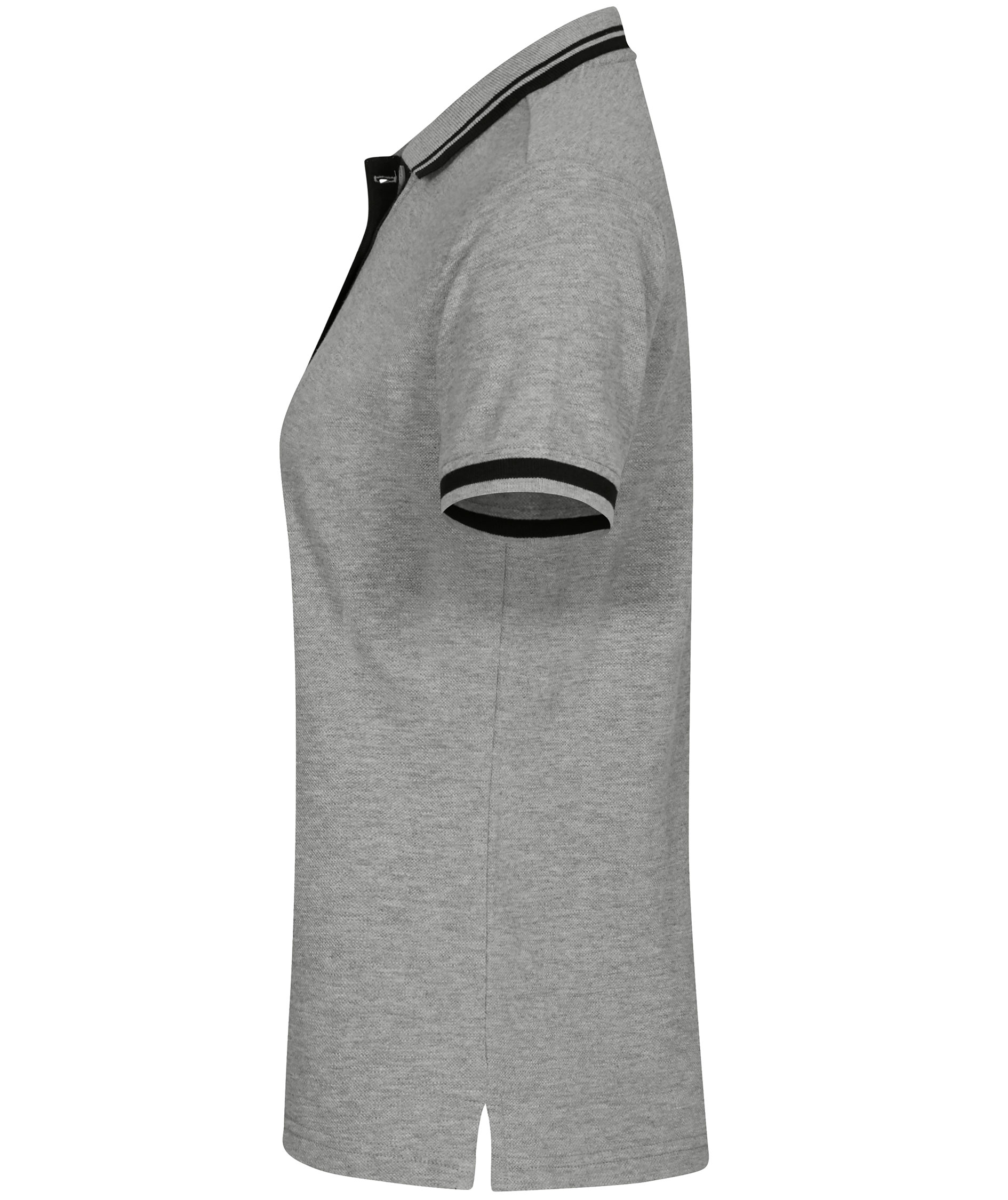 Clique Astoria Damen Poloshirt, Grey melange, large image number 3