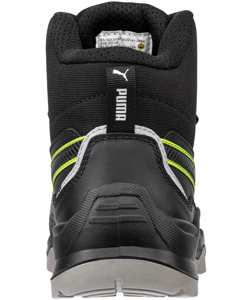 Puma Krypton sikkerhedsst&oslash;vletter S3S, Black/Green, large image number 4