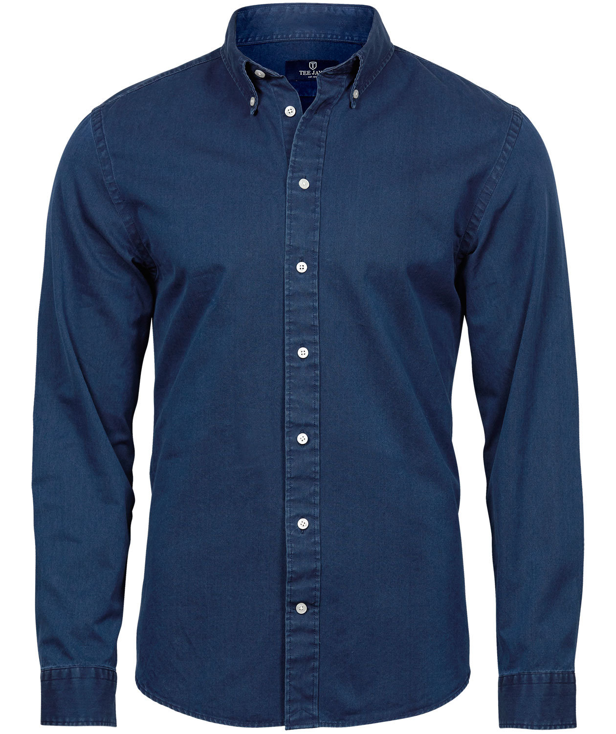 Tee Jays Casual Twill skjorta, Indigo