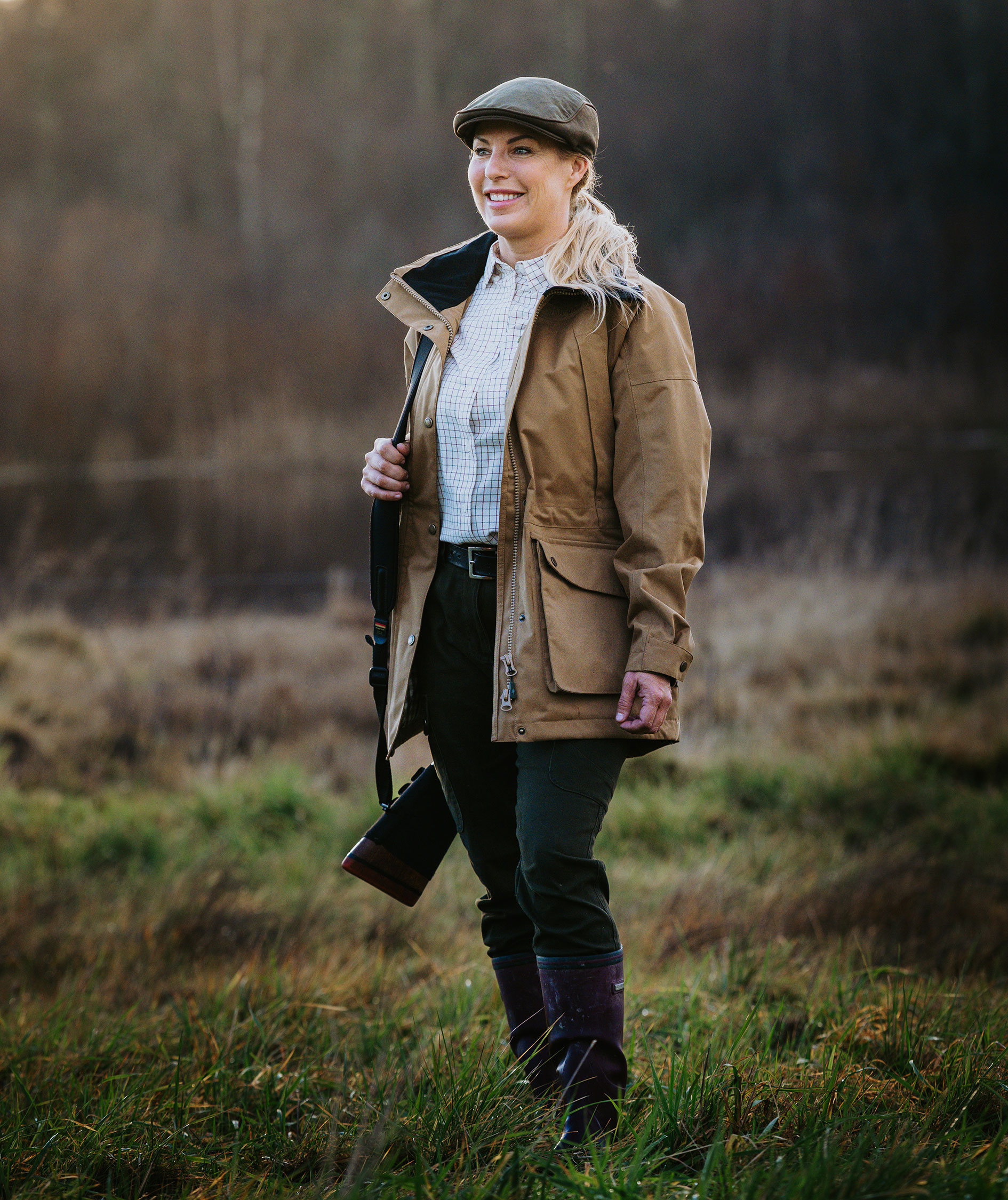 Pinewood Nydala Grouse 2.0 dameskjorte, Offwhite, large image number 4