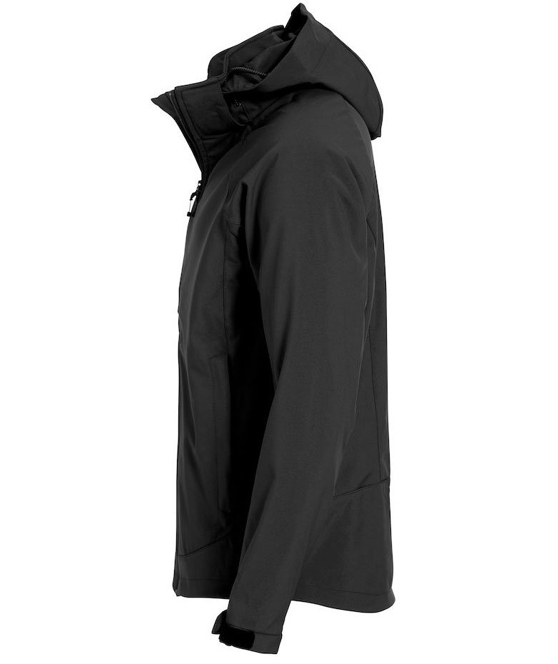 Clique Milford softshell jacket, Black, large image number 2