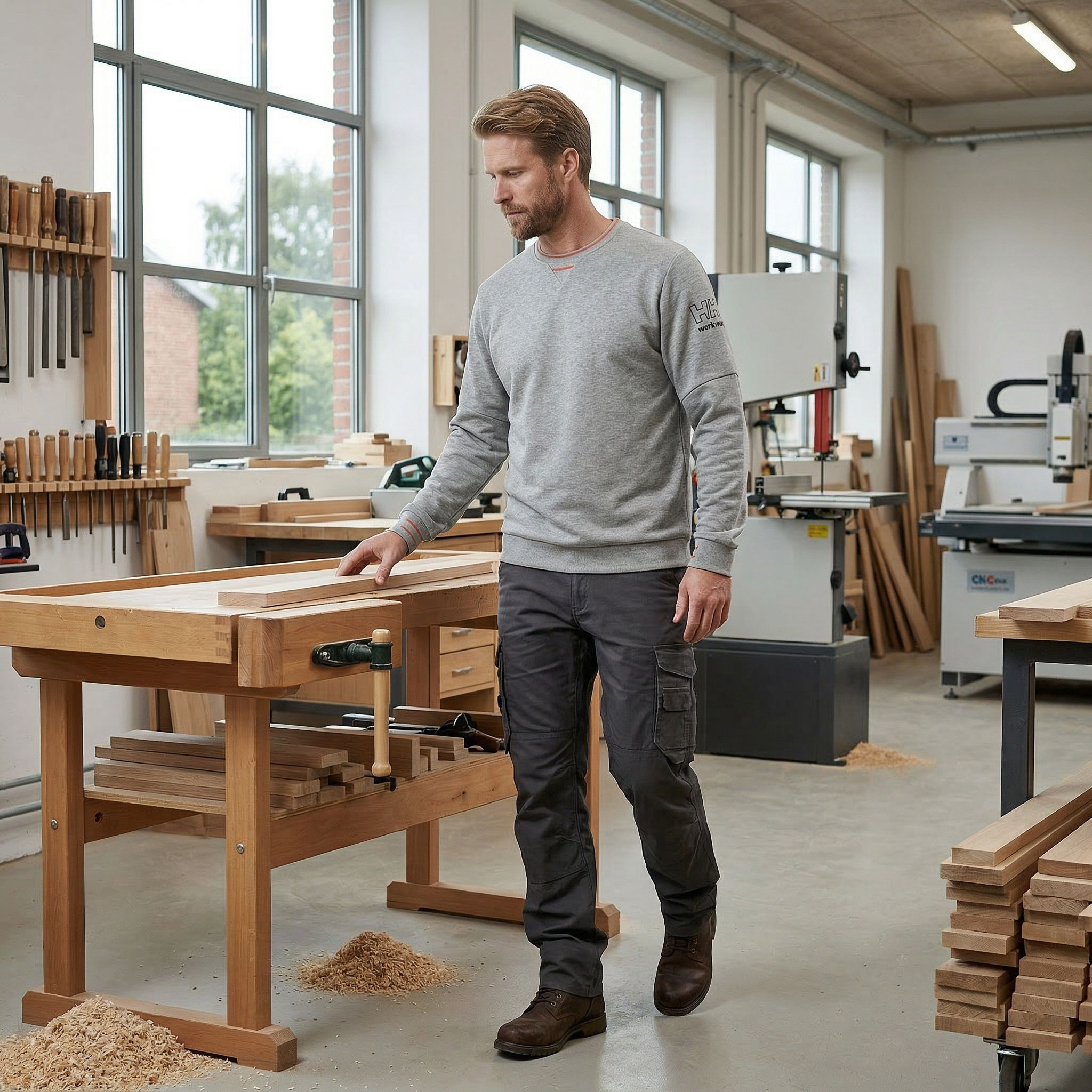 Helly Hansen Kensington sweatshirt, Grey Melange, large image number 1