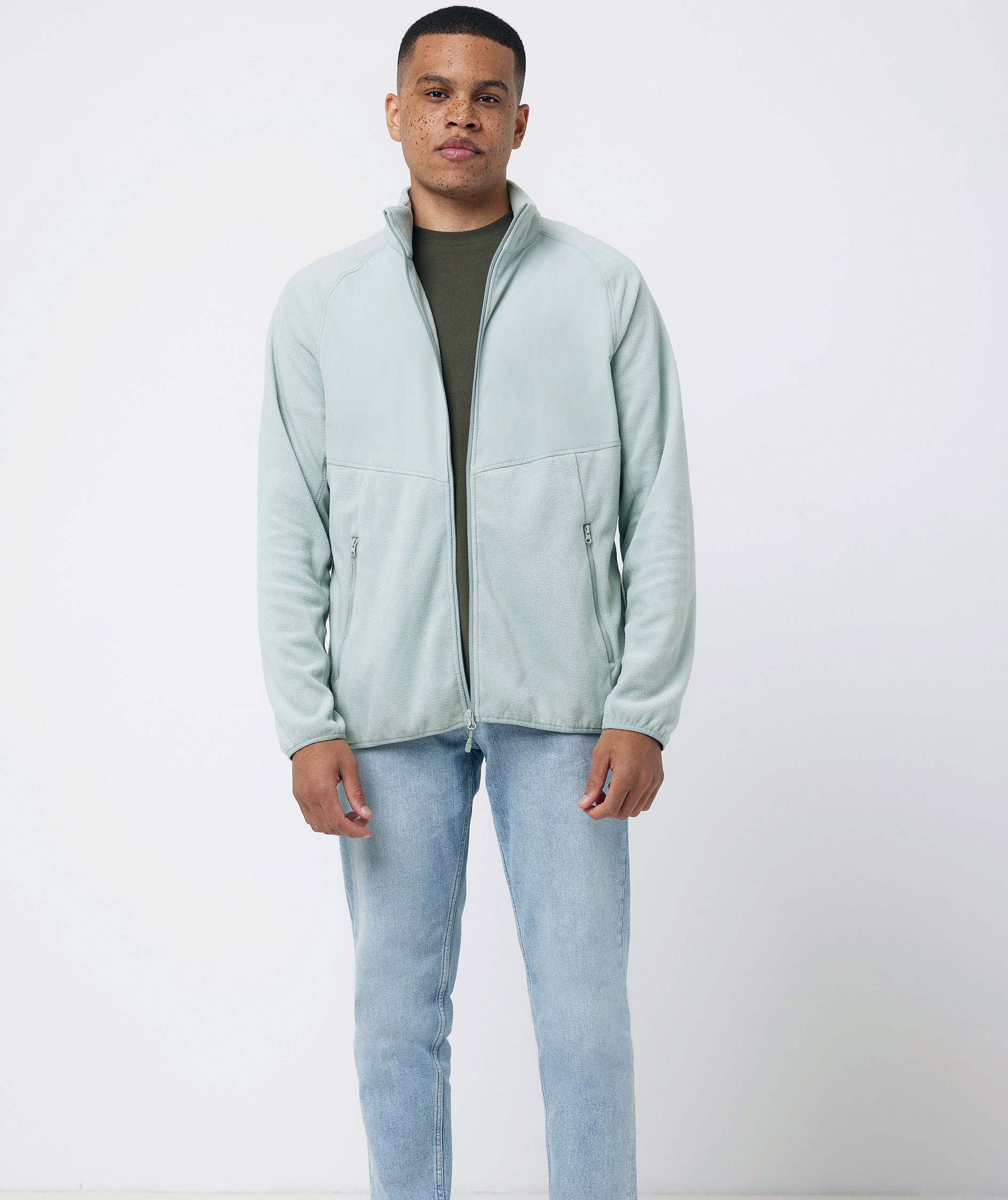 Iqoniq Talung fleecetr&oslash;je, Iceberg Green, large image number 10