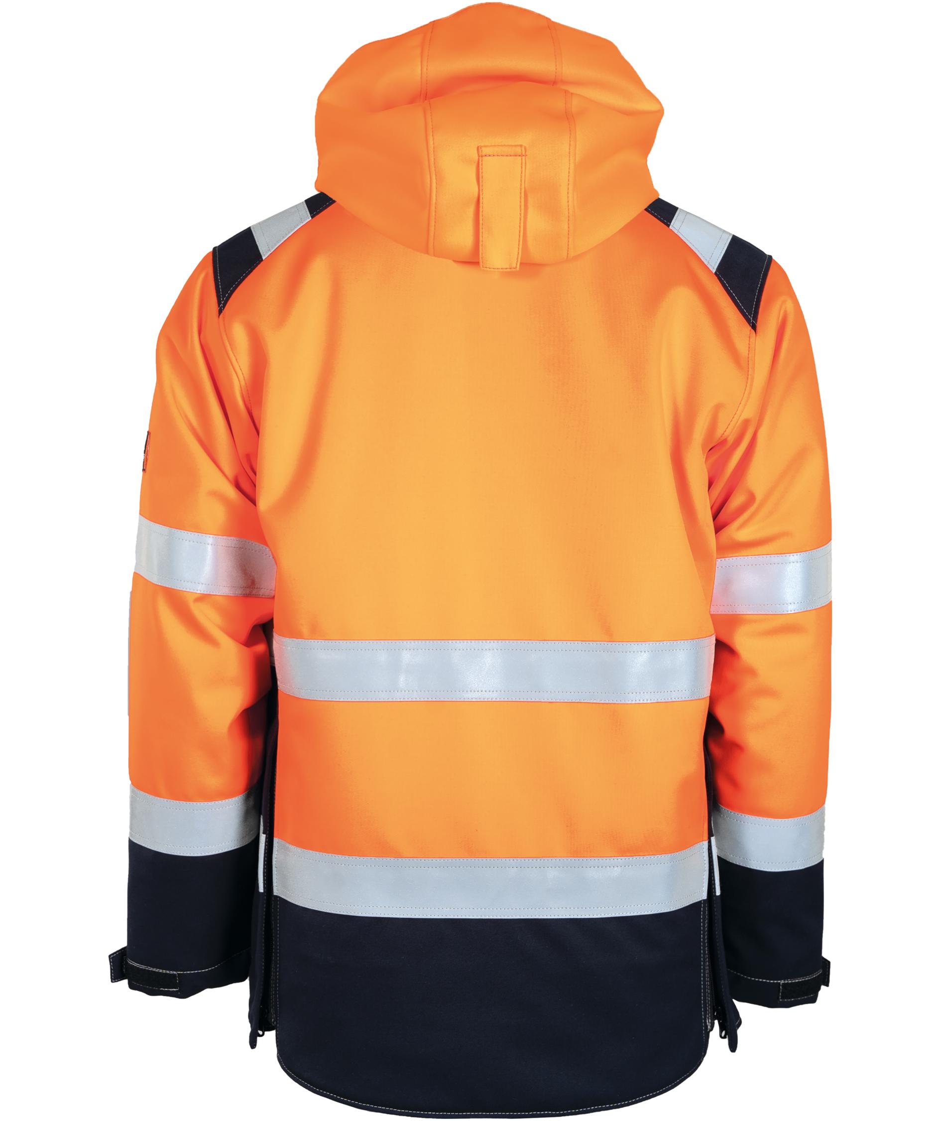 Tranemo Zenith FR Winterjacke, Hi-Vis Orange/Marine
